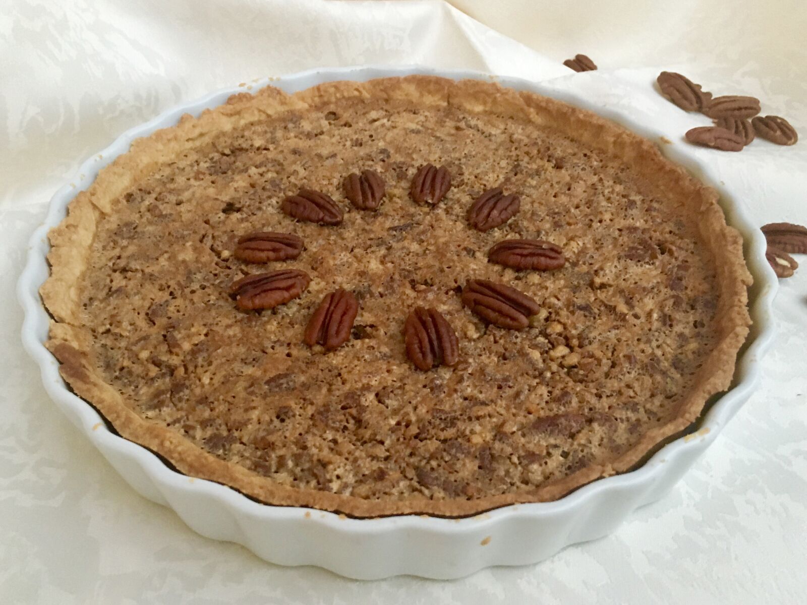 Apple iPhone 6s sample photo. Pecan pie, cake, bake photography