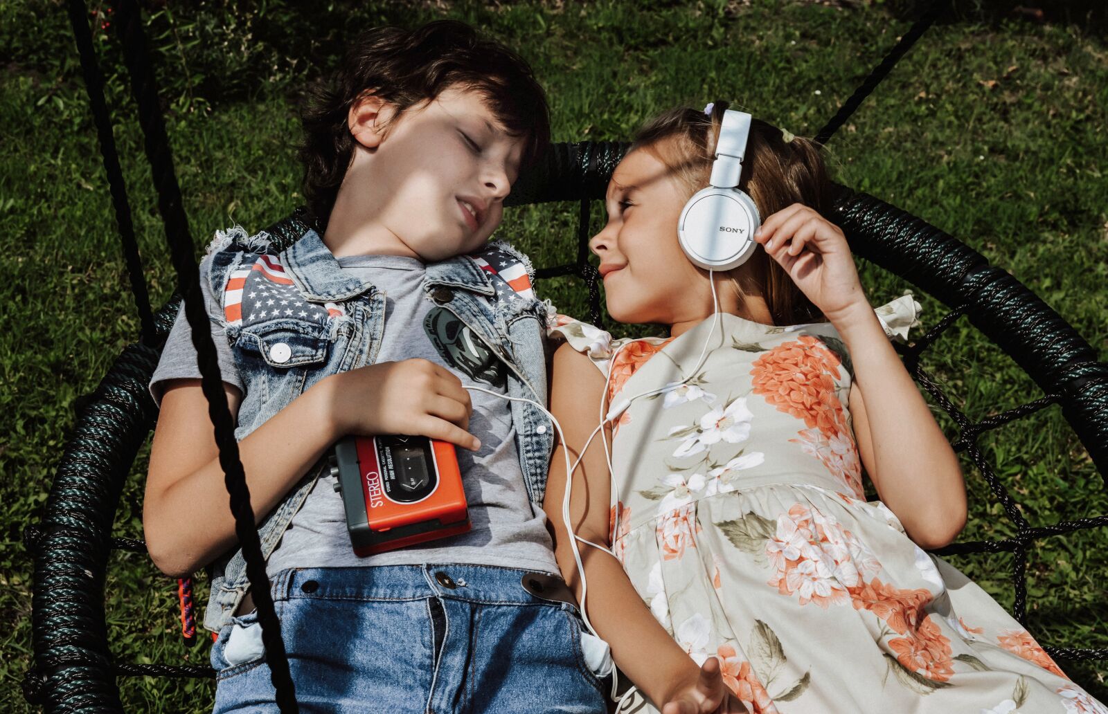 Nikon D3200 sample photo. Music, headsets, kids photography