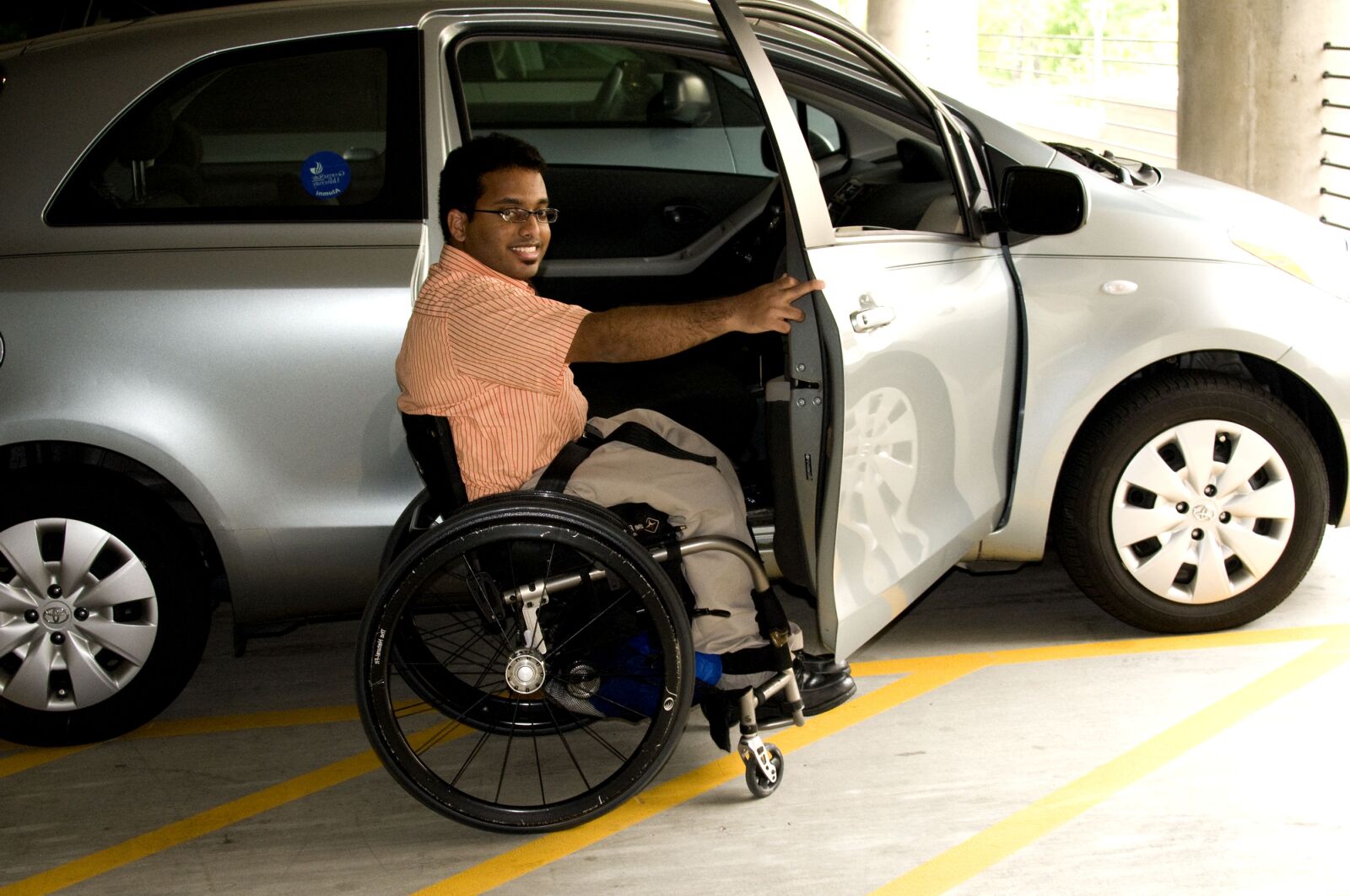 Nikon D300 sample photo. Assembled, collapsible, wheelchair photography