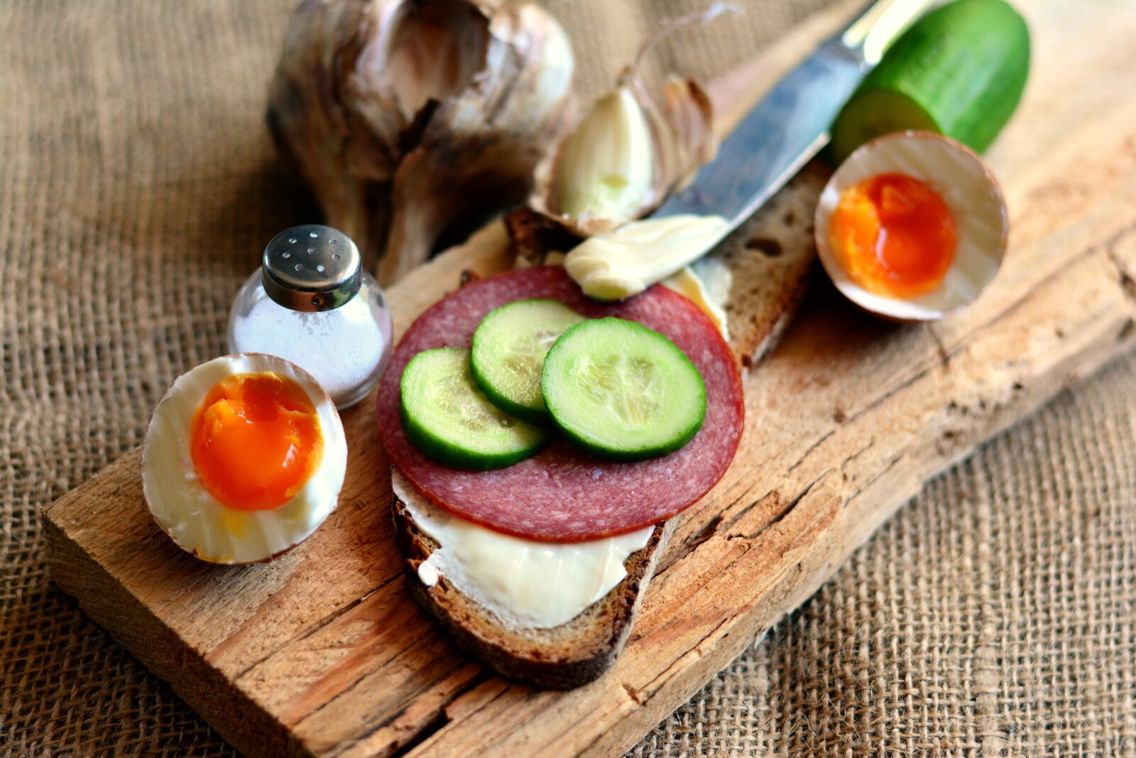 Nikon D5200 sample photo. Bread and butter, sandwich photography