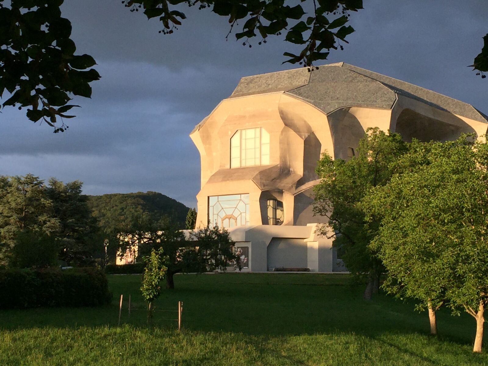 Apple iPhone 6 sample photo. Goetheanum, dornach, at photography
