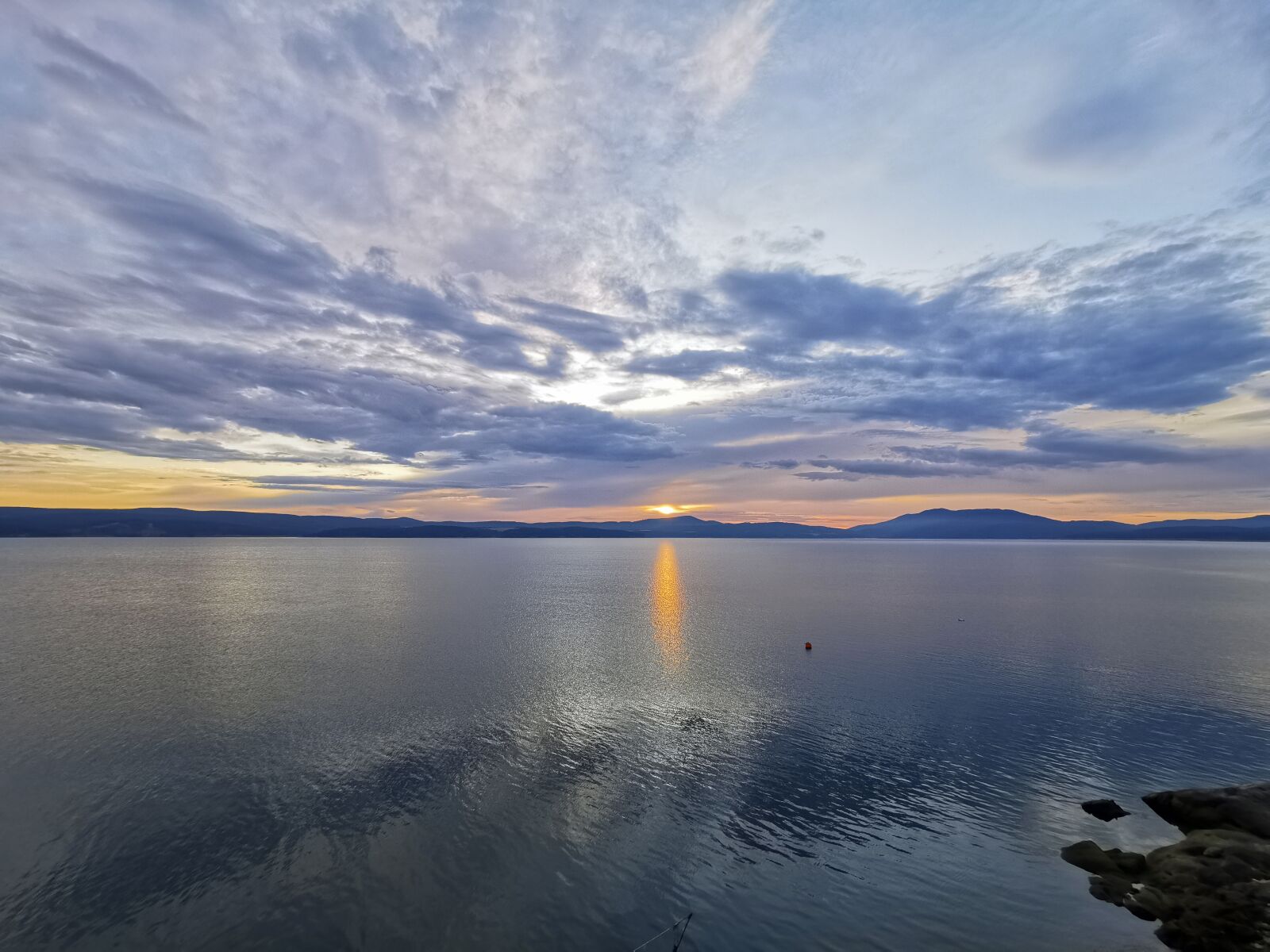 HUAWEI P30 Pro sample photo. Sunrise, lake, landscape photography
