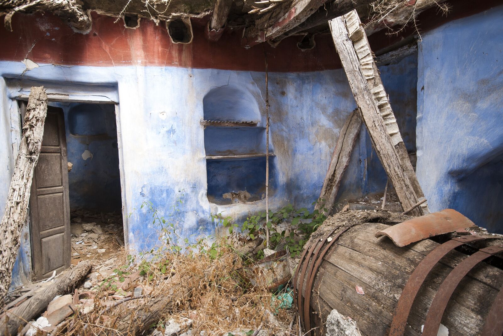 Nikon D80 sample photo. Winery, ruins, abandoned photography