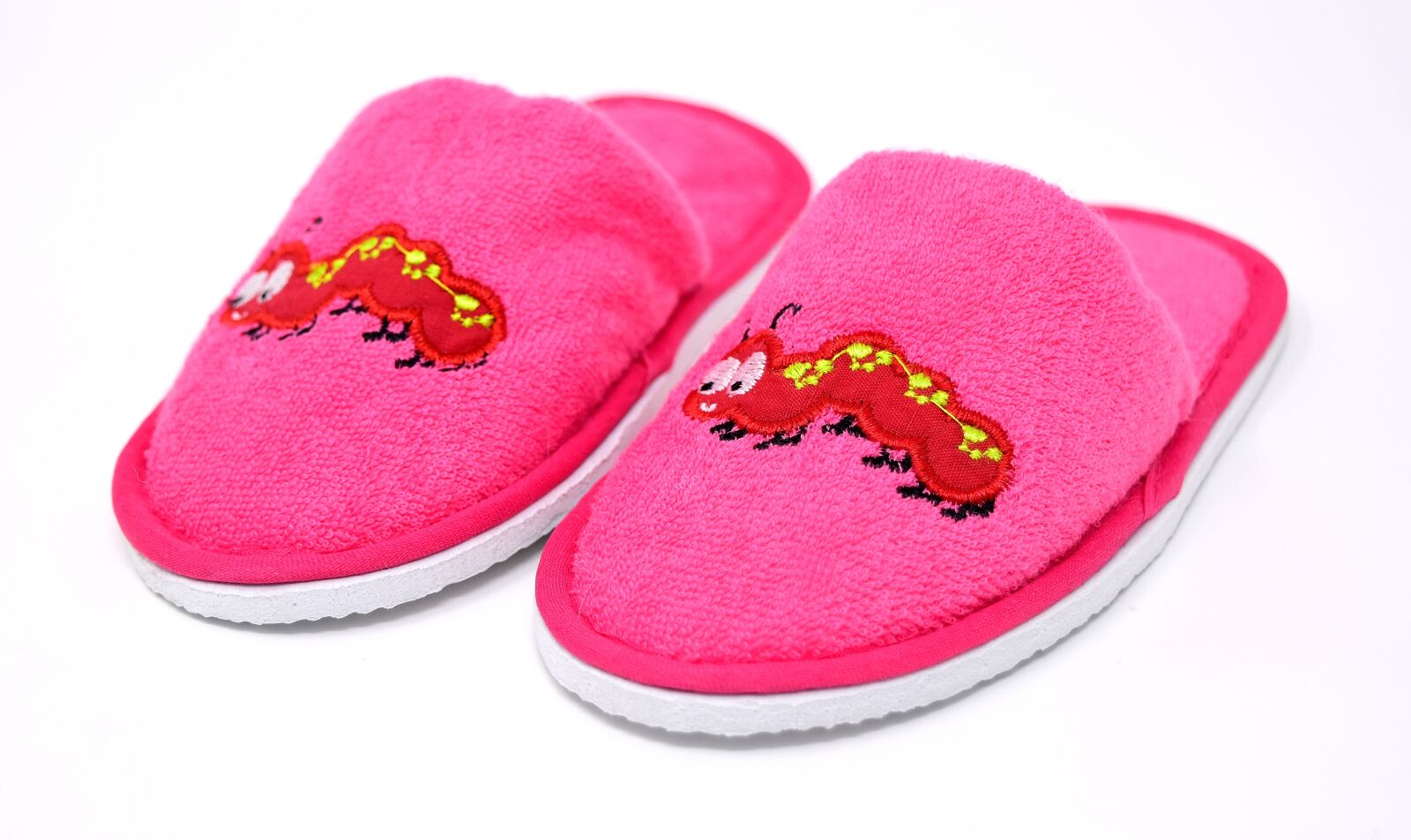 Nikon D7200 sample photo. Slippers, children, funny photography