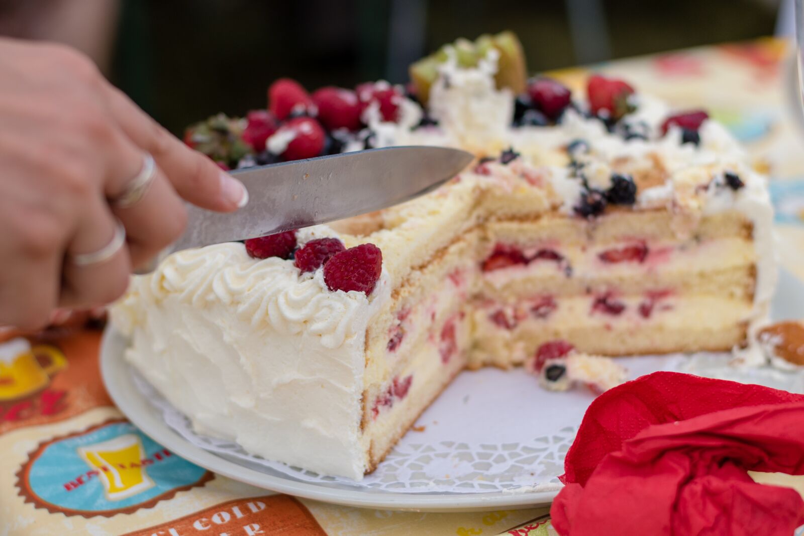 Nikon D5500 sample photo. Cake, wedding, celebration photography