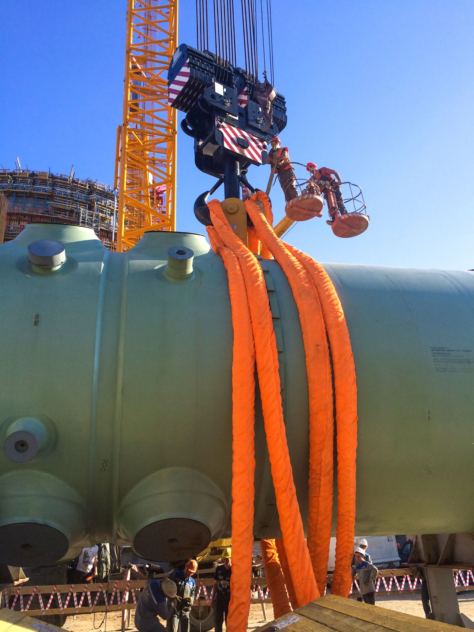 iPhone 5s back camera 4.12mm f/2.2 sample photo. The reactor vessel, nuclear photography