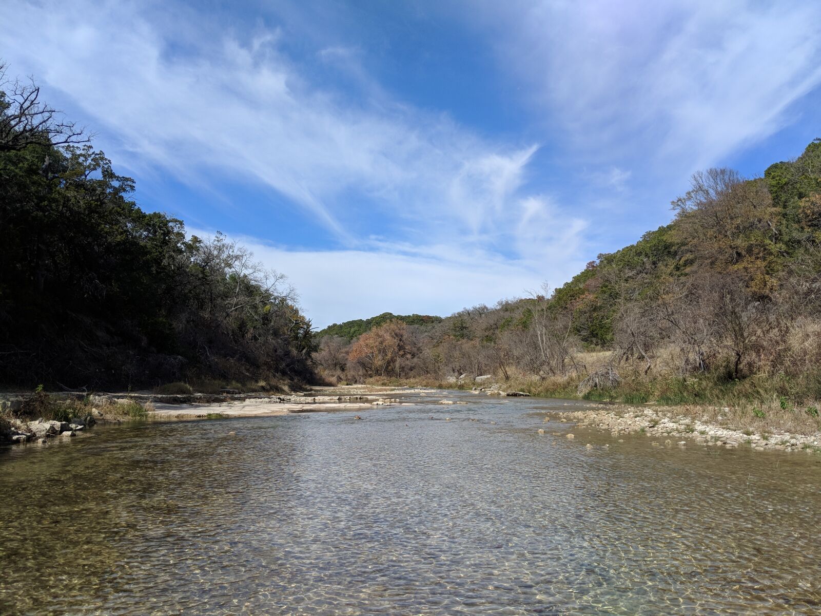 Google Pixel 2 XL sample photo. River, trees, water photography