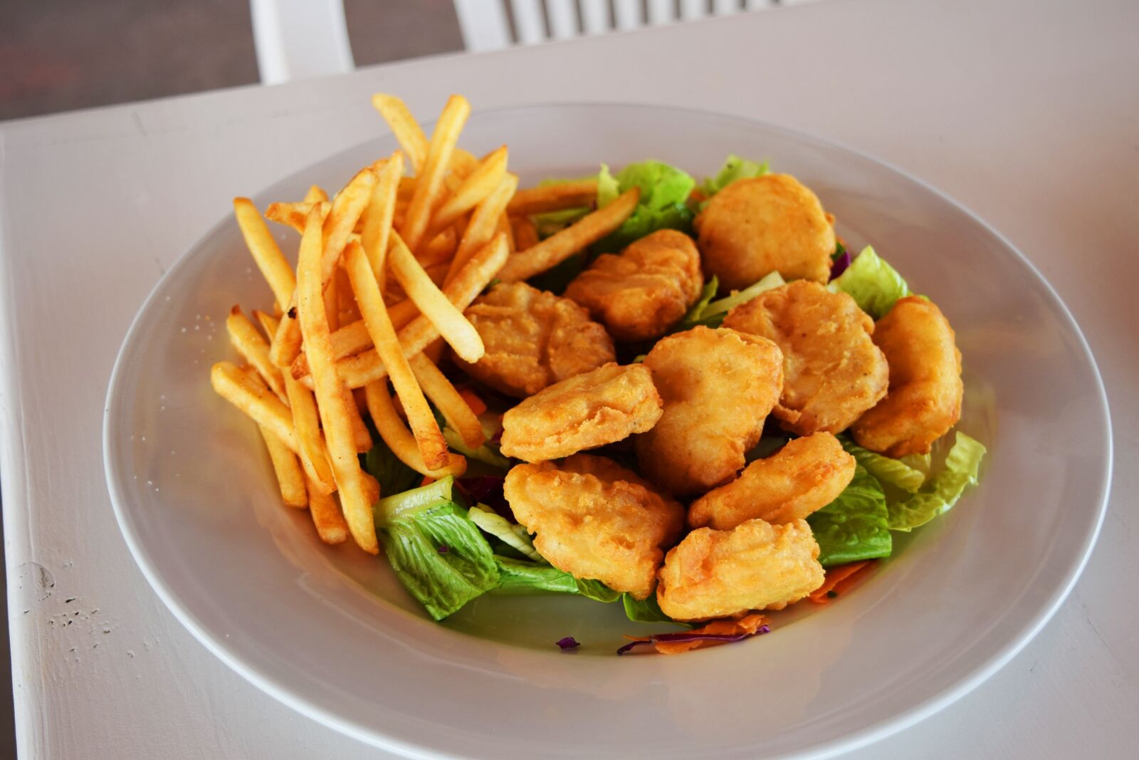 Nikon D5300 sample photo. Chicken, nuggets, fried photography