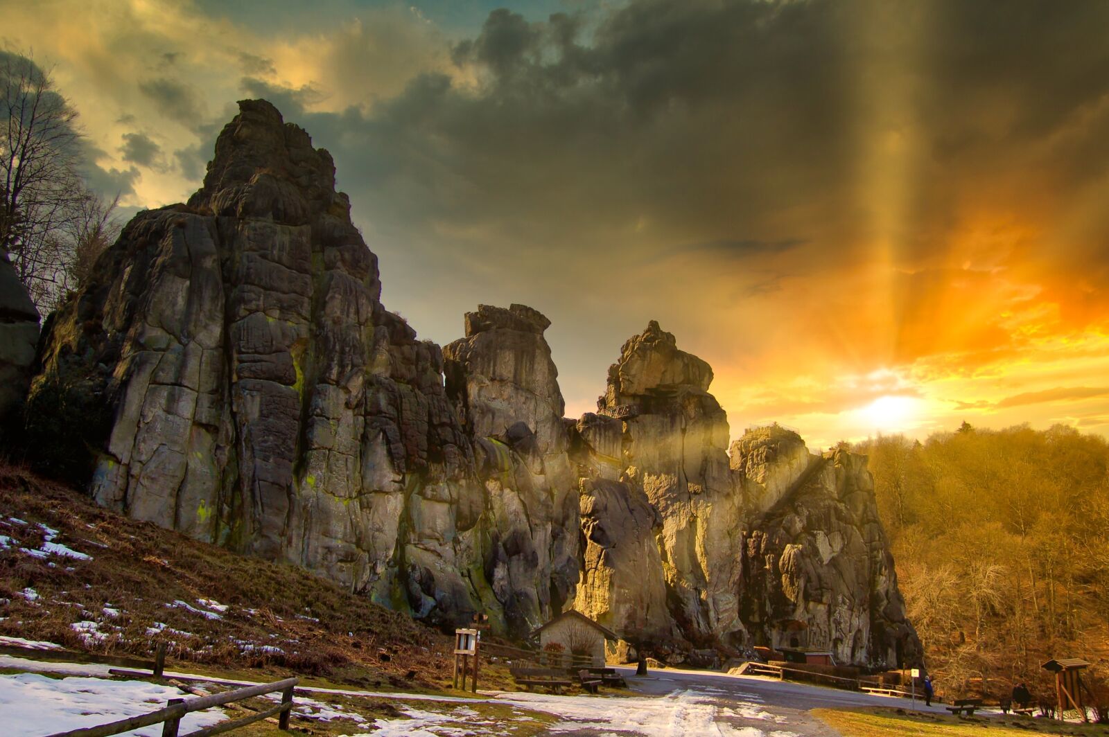 Nikon D50 sample photo. Externsteine, detmold, horn photography