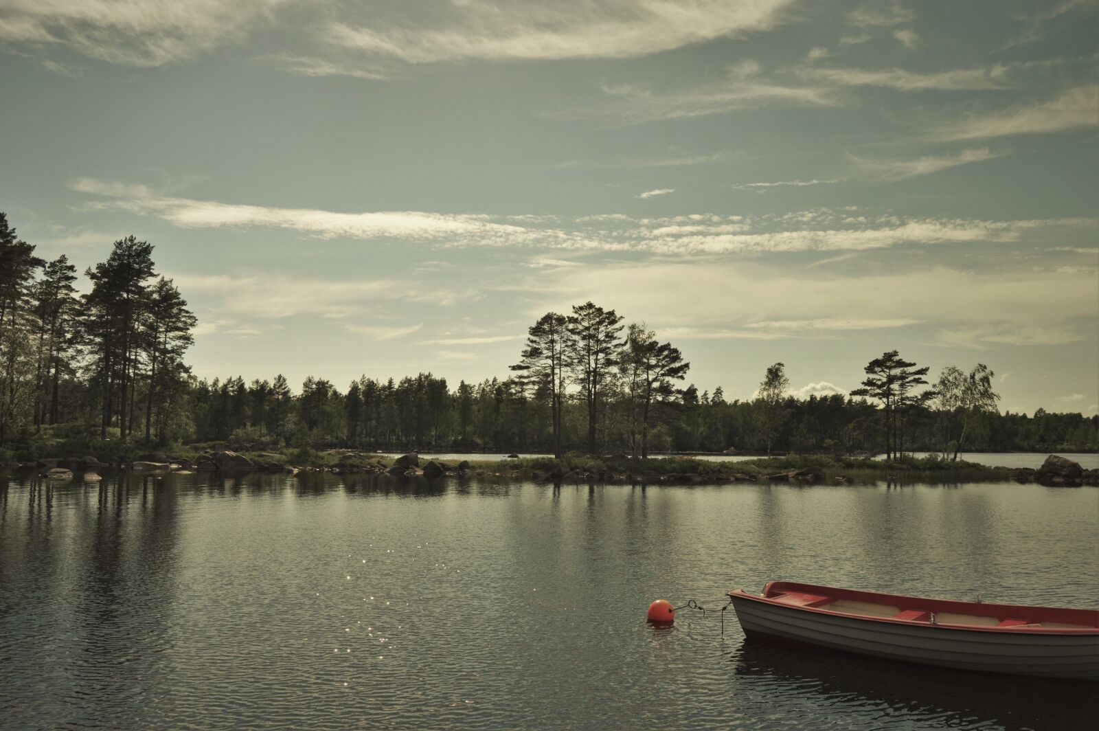 Nikon D3200 sample photo. Boat, forest, lake, landscape photography