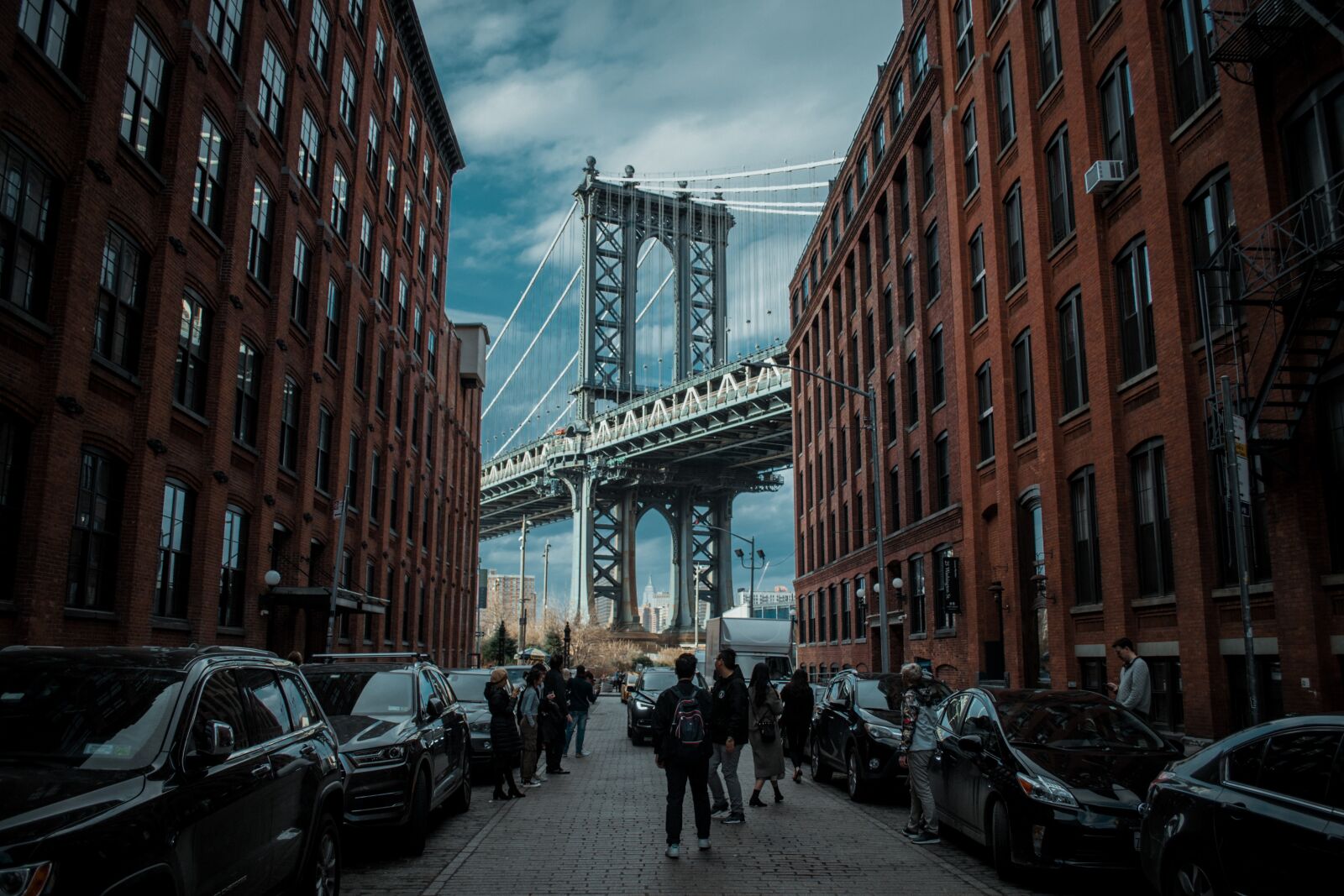 Nikon D3100 sample photo. Dumbo, manhattan bridge, nyc photography