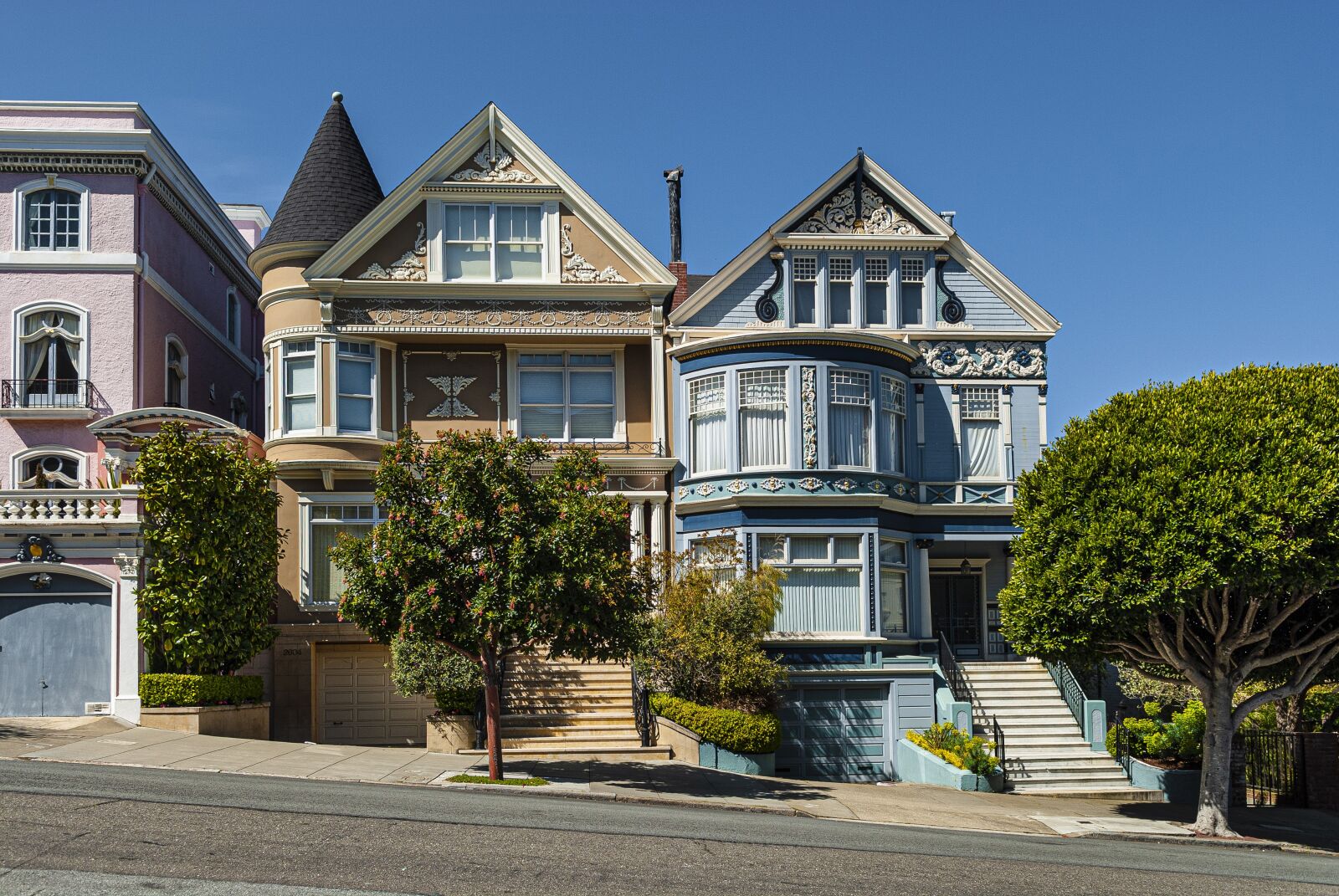 Nikon D200 sample photo. San francisco, california, paint photography