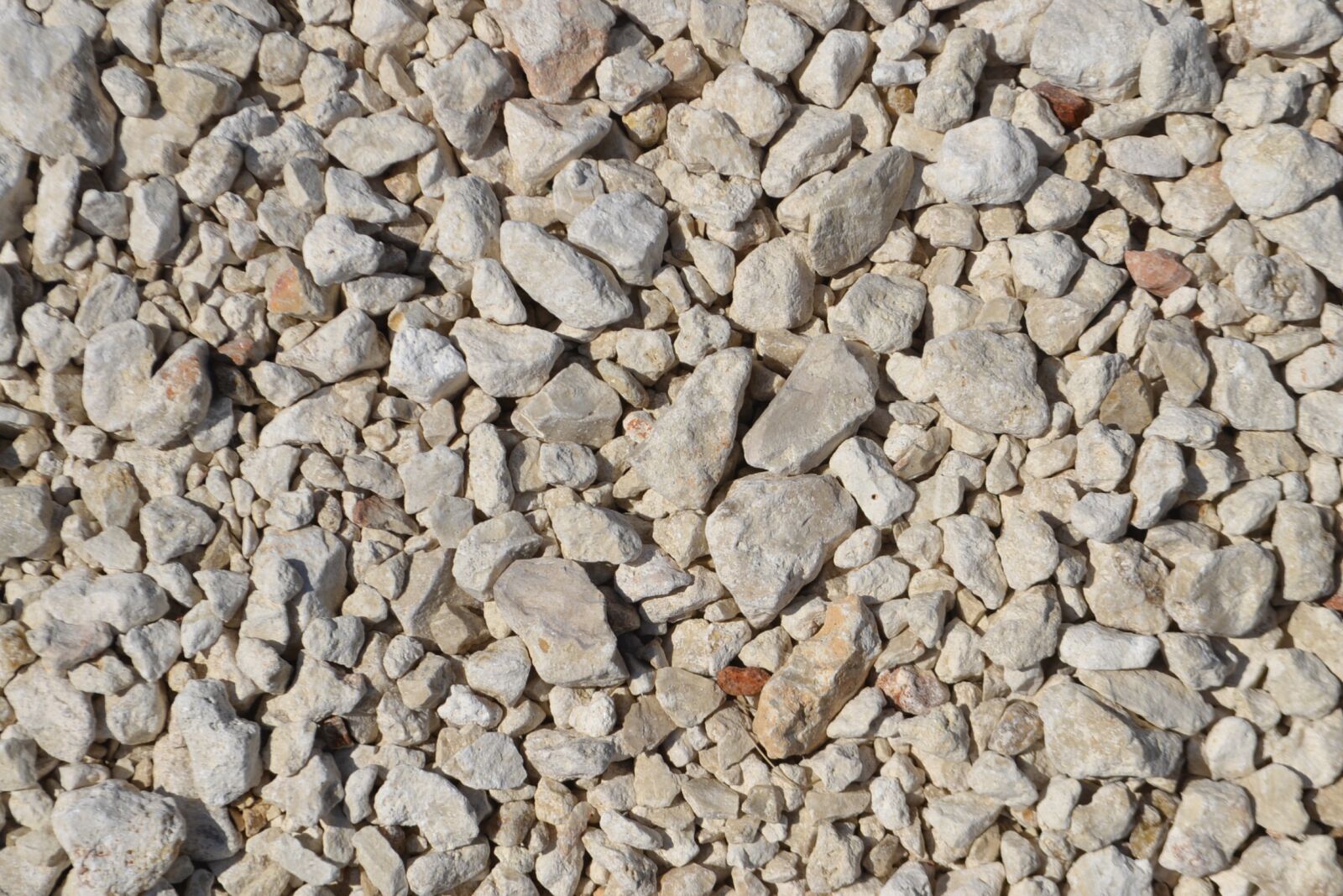 Nikon D3100 sample photo. Gravel, white rocks, stone photography