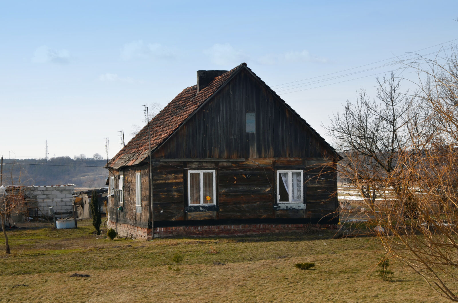 Nikon D7000 sample photo. Bratwin, house, old, poland photography