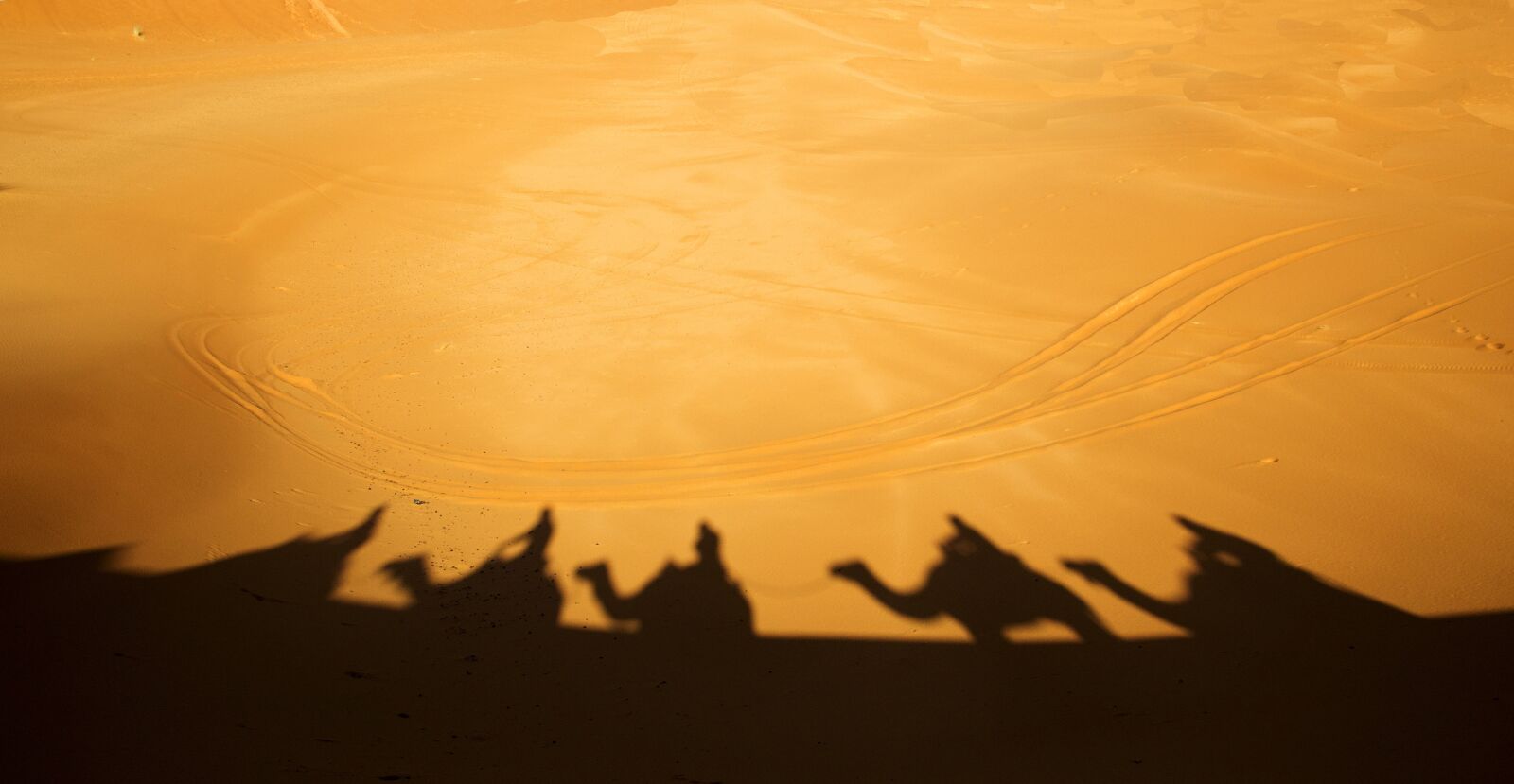 Nikon D3100 sample photo. Desert, shadows, silhouette photography