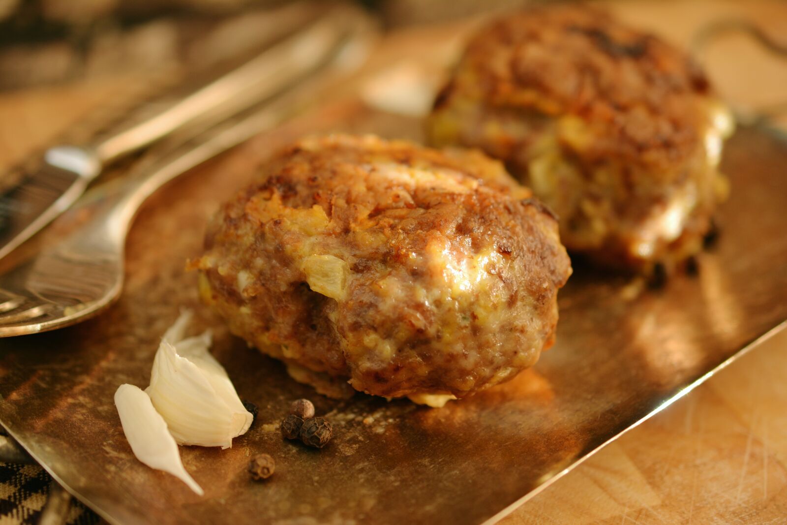 Nikon D5200 sample photo. Meatballs, coleslaw, minced ' photography