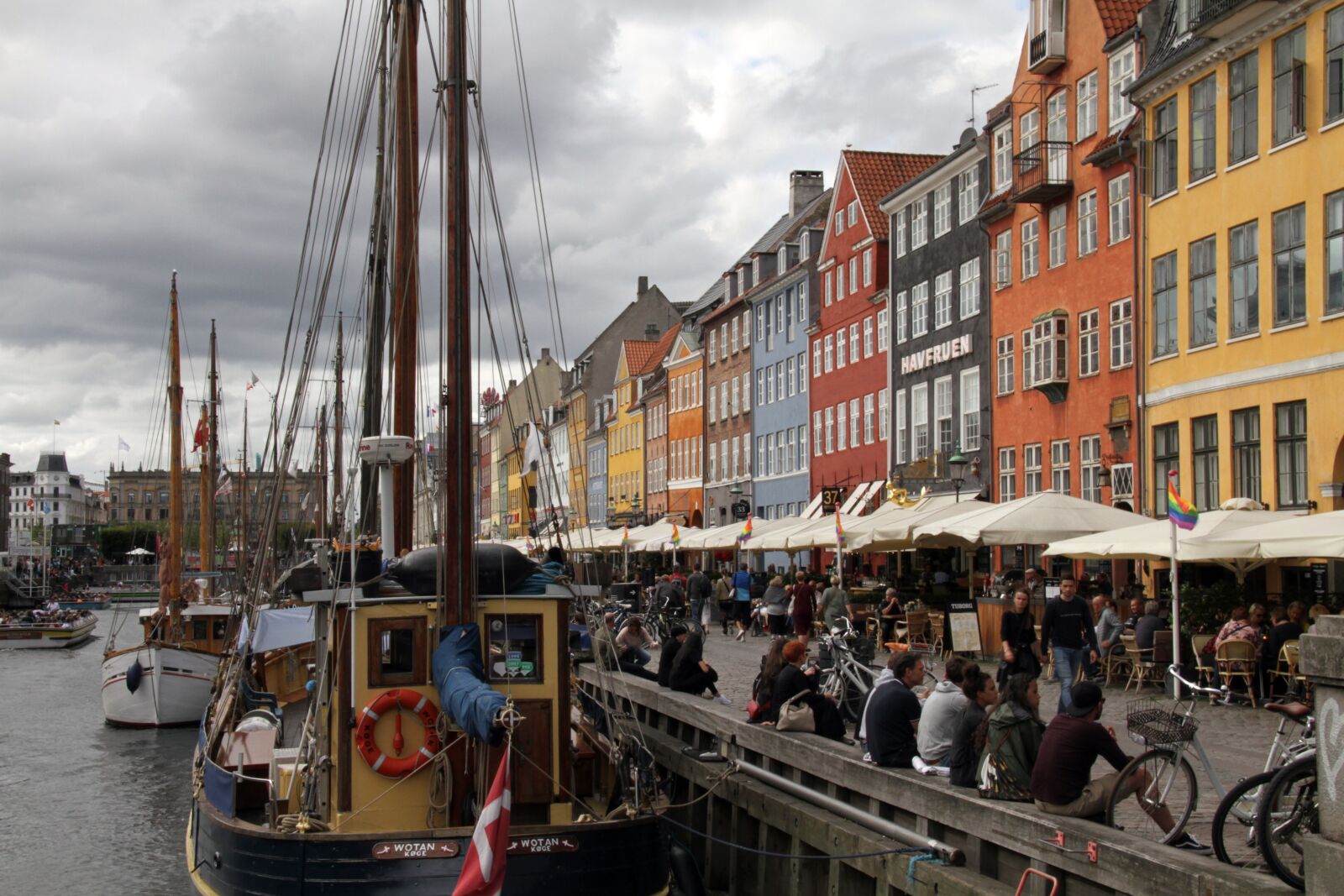 Canon EOS 7D sample photo. Nyhavn, canal, copenhagen photography