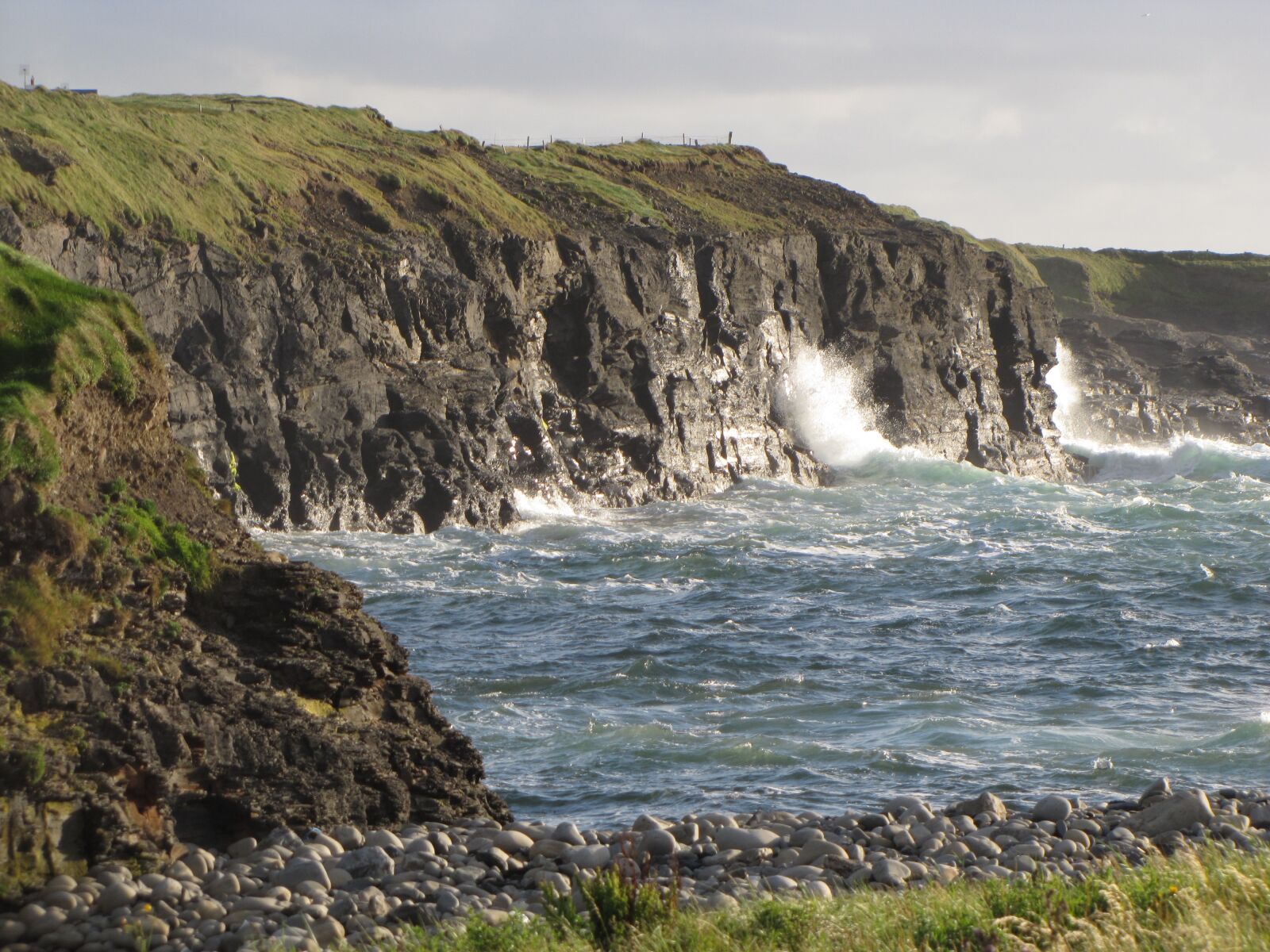 Canon PowerShot SX20 IS sample photo. Ireland, atlantic ocean, wild photography