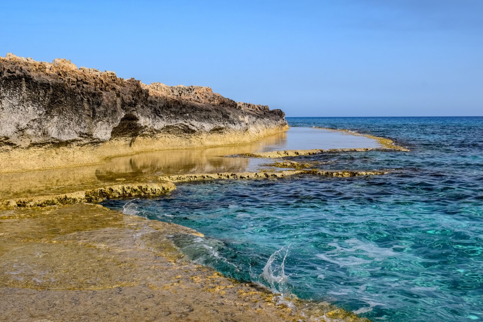 Nikon D3300 sample photo. Rocky coast, sea, nature photography
