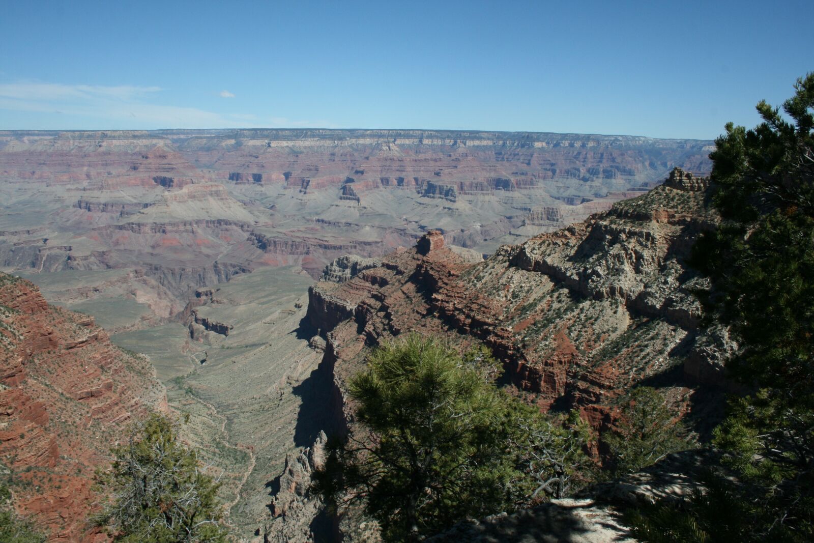 Canon EOS 400D (EOS Digital Rebel XTi / EOS Kiss Digital X) sample photo. Arizona, grand canyon, horizon photography