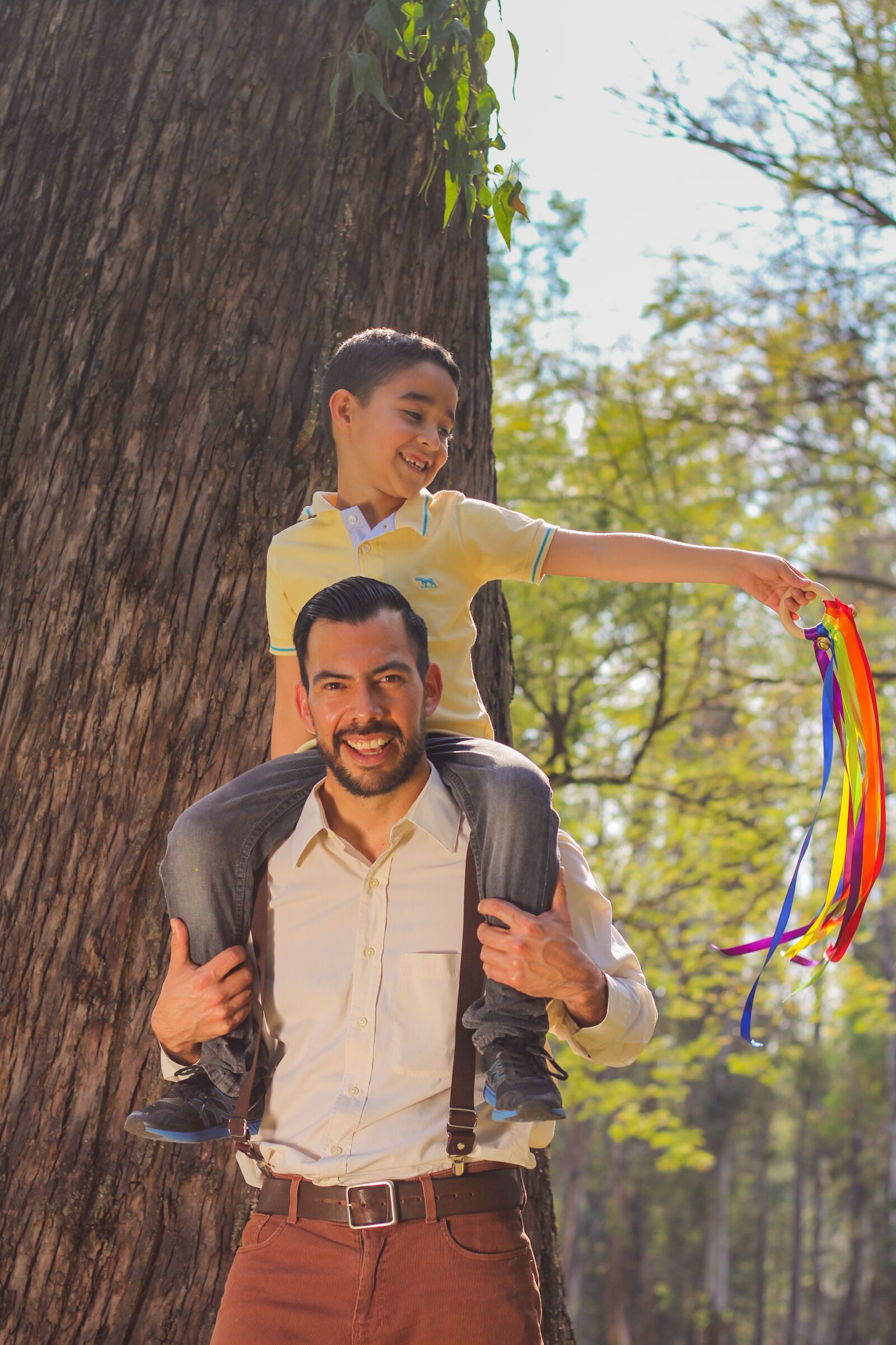 Canon EF 50mm F1.8 STM sample photo. Children, father, game photography