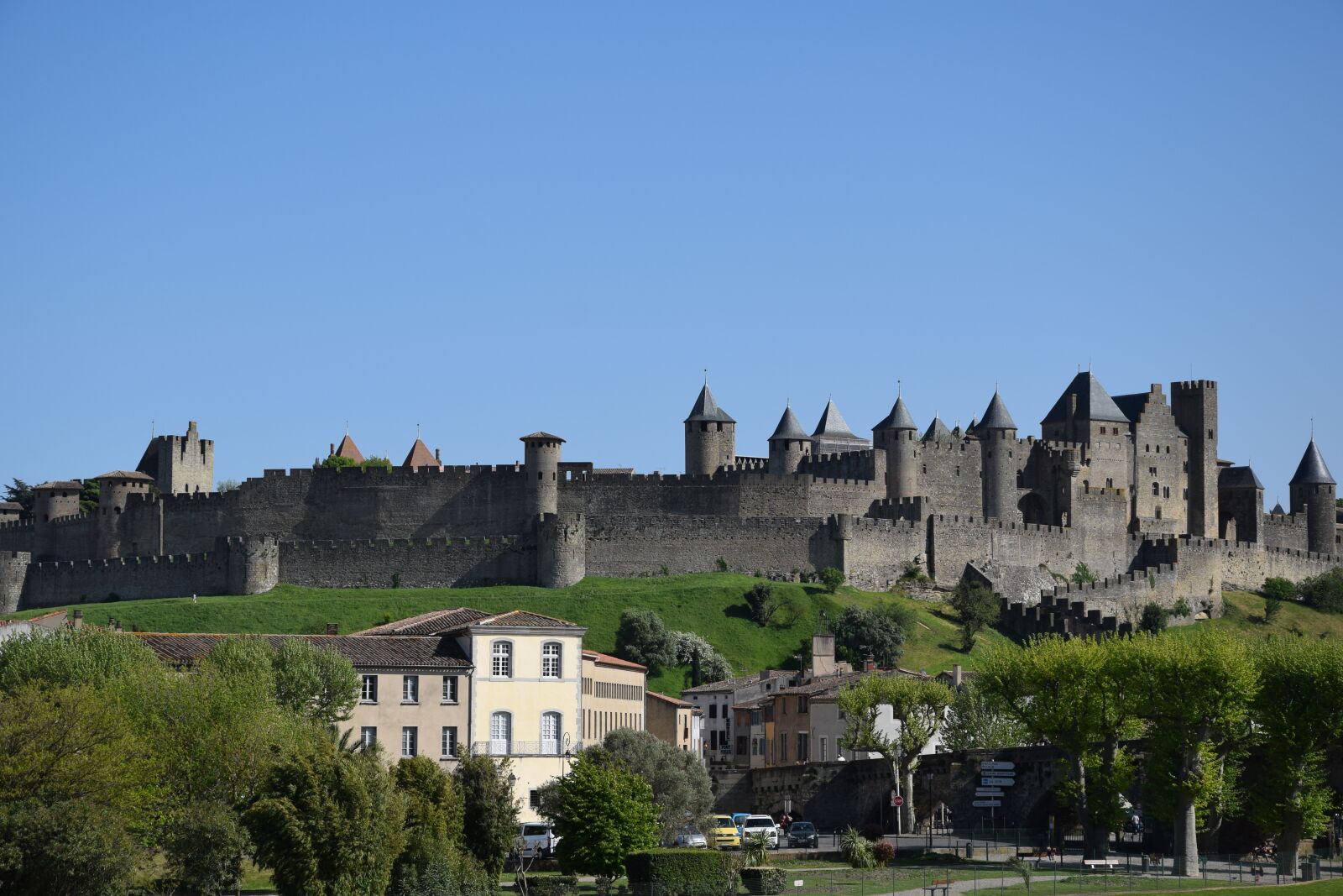 Nikon D3300 sample photo. Carcasone, france, fortress photography
