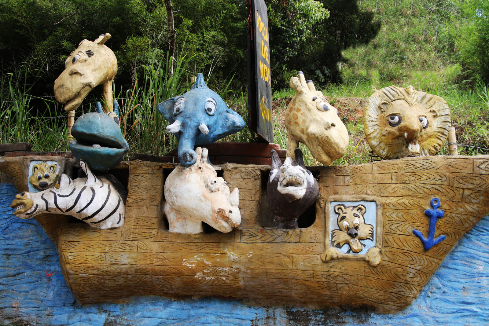 Canon EOS 7D Mark II sample photo. Animals, ark, bible, cartoon photography