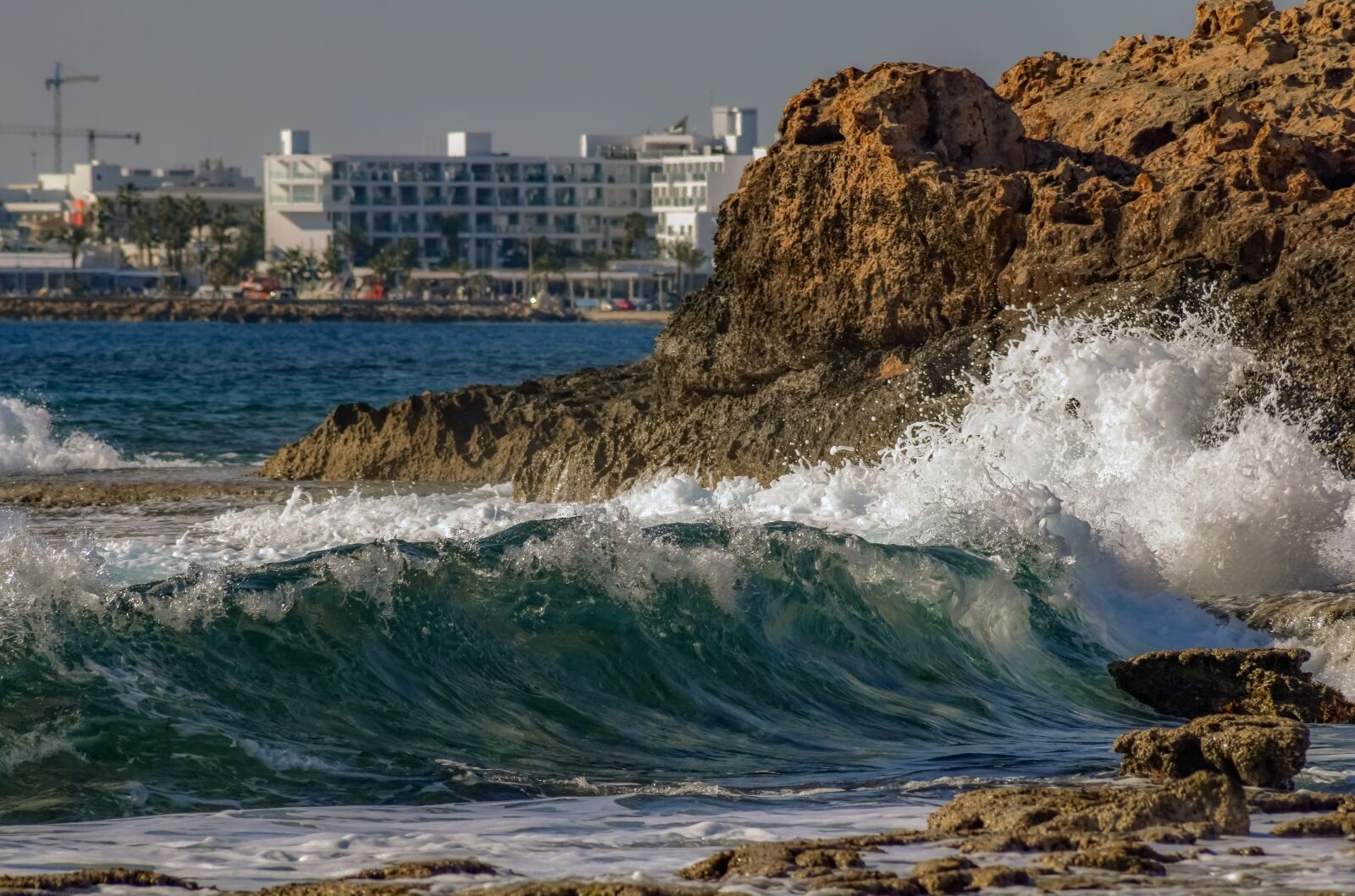 Nikon D3300 sample photo. Wave, rock, coast photography