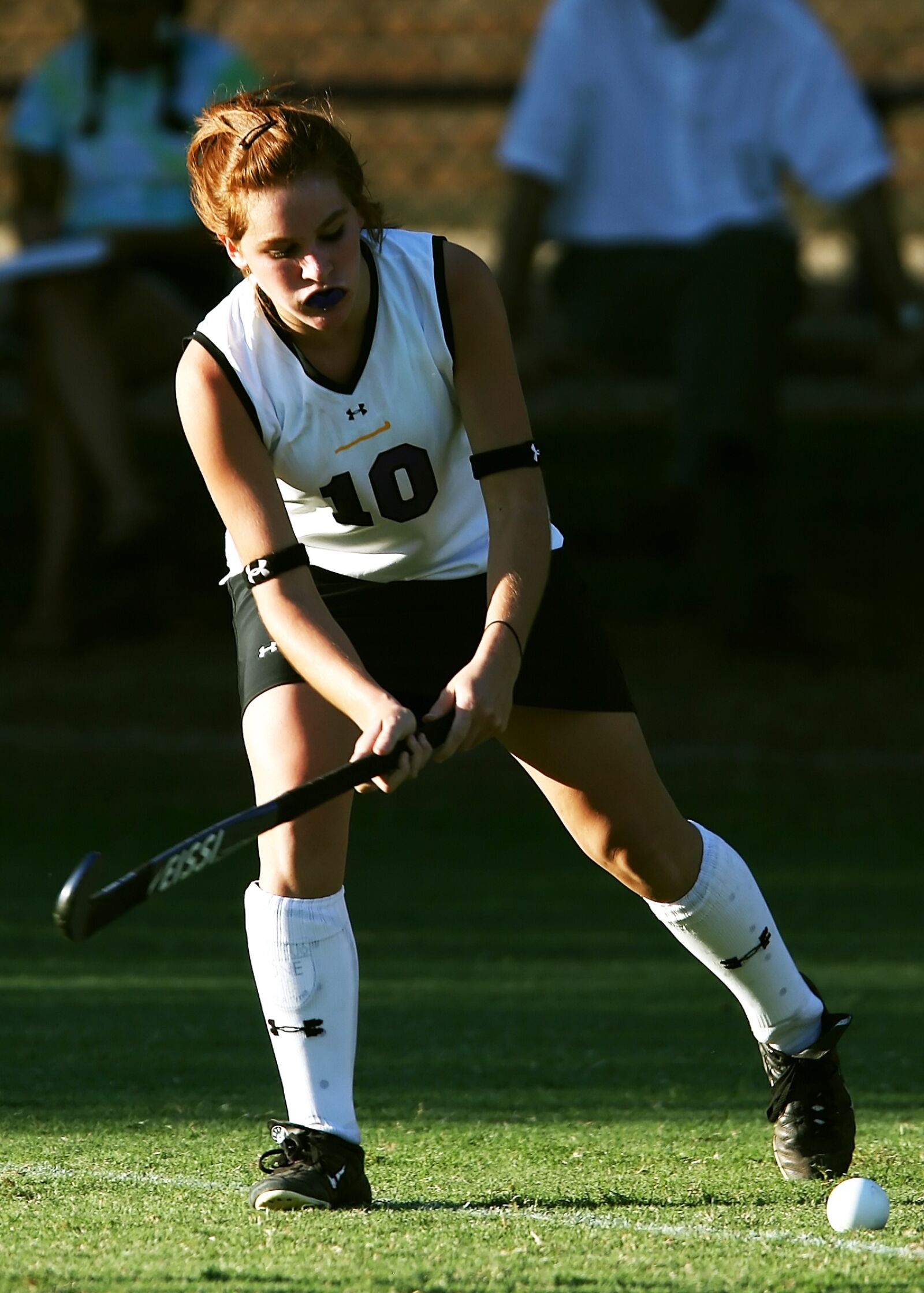 Canon EOS 20D sample photo. Field hockey, player, female photography