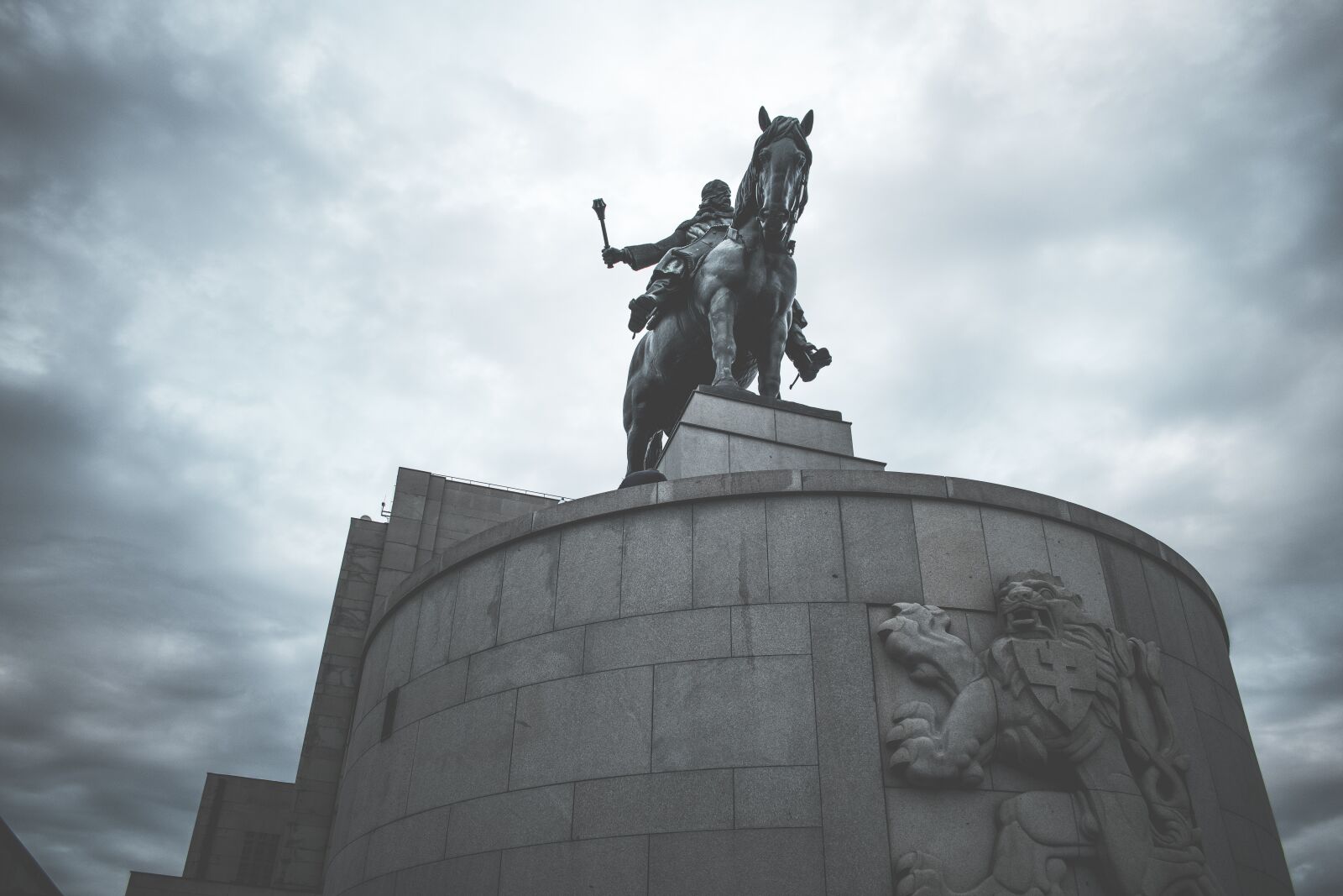 Nikon D5300 sample photo. Statue, vítkov, prague photography
