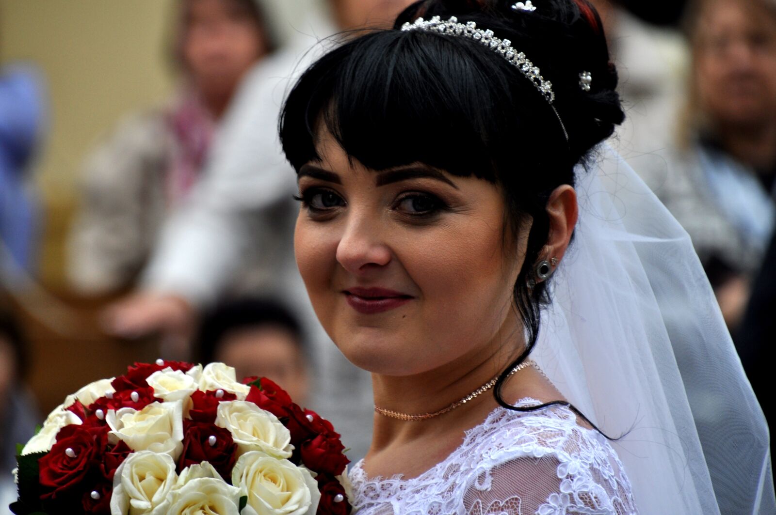 Nikon D5000 sample photo. Woman, bride, wedding photography