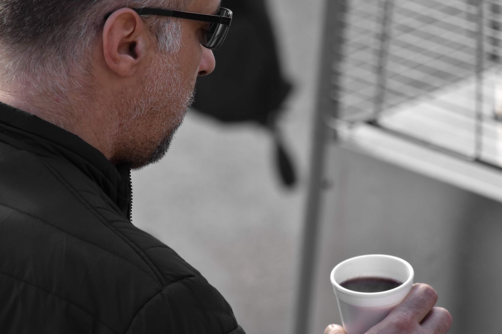 Nikon D5500 sample photo. Beard, businessman, serious, coffee photography