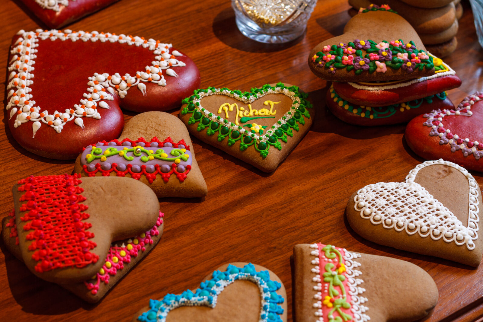Canon EOS 7D + Canon EF 50mm F1.8 STM sample photo. Heart, shaped, cookies photography