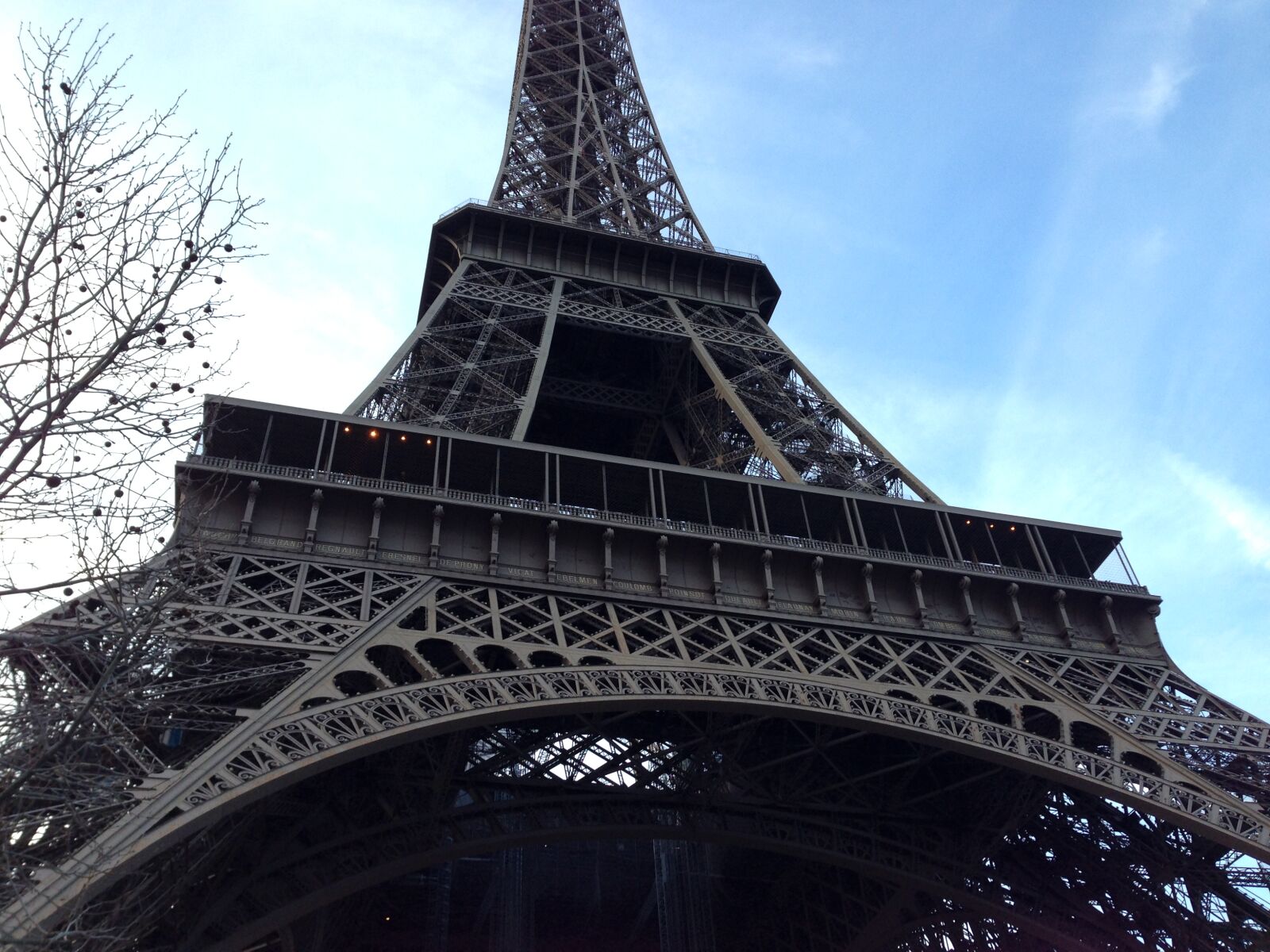iPhone 5 back camera 4.12mm f/2.4 sample photo. Eiffel, tower, paris photography