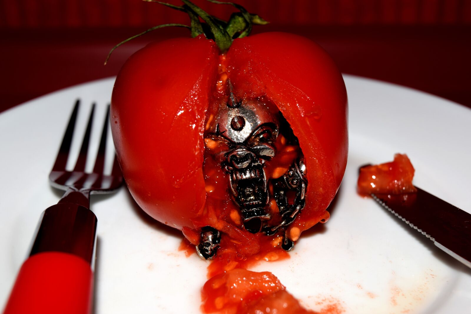 Nikon D3300 sample photo. Tomato, art, red photography