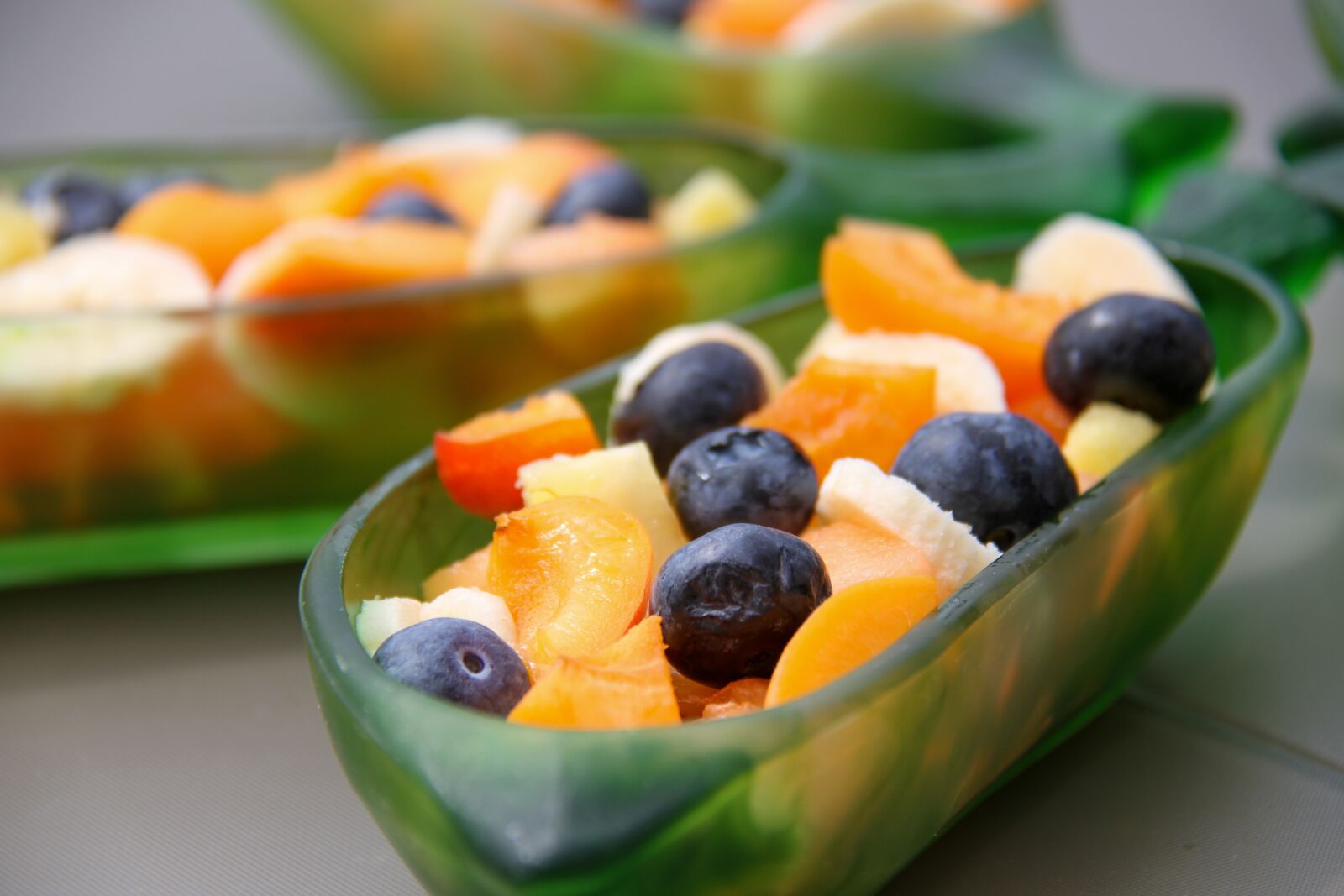 Canon EOS 7D sample photo. Blueberry, banana, melon photography