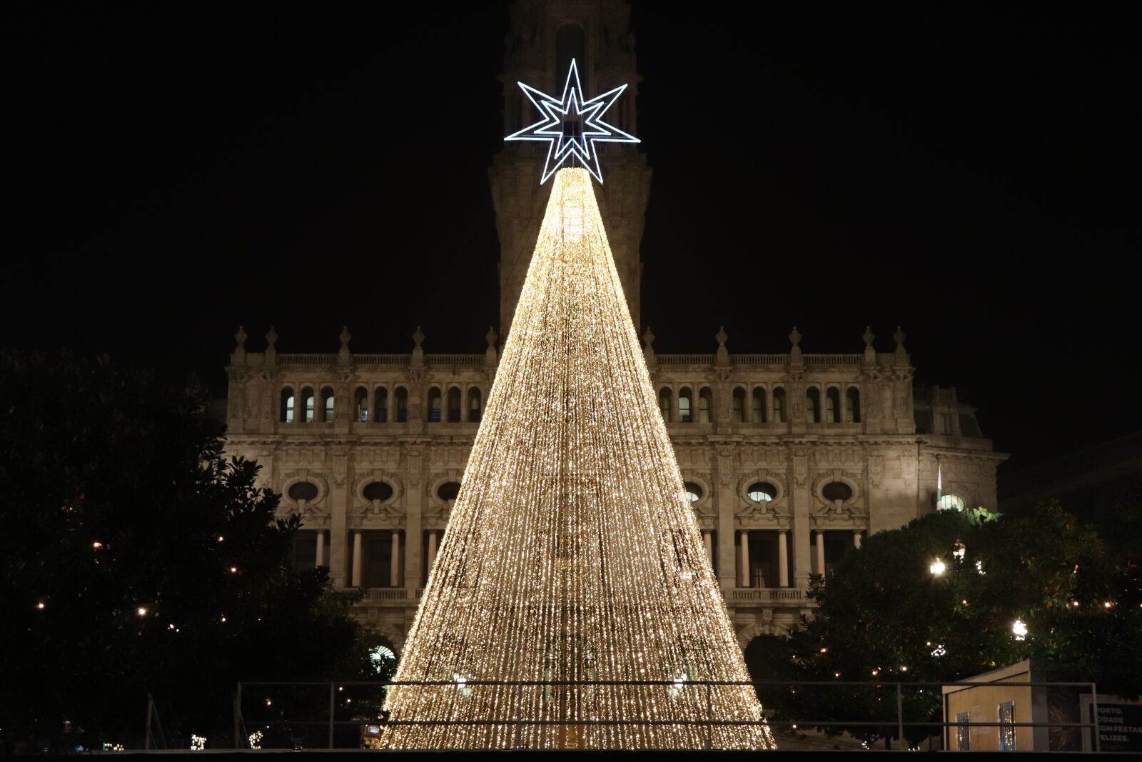 Canon EOS 200D (EOS Rebel SL2 / EOS Kiss X9) sample photo. Christmas, oporto, christmas tree photography