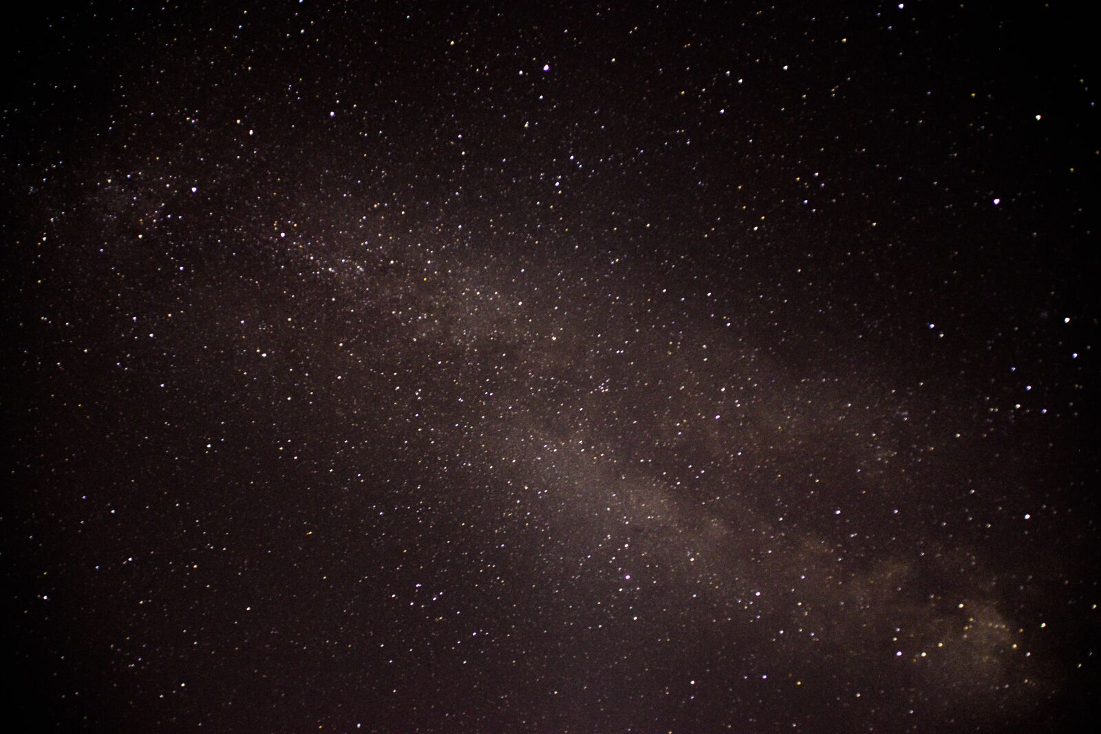 Nikon D5500 sample photo. Milky way, space, galaxy photography