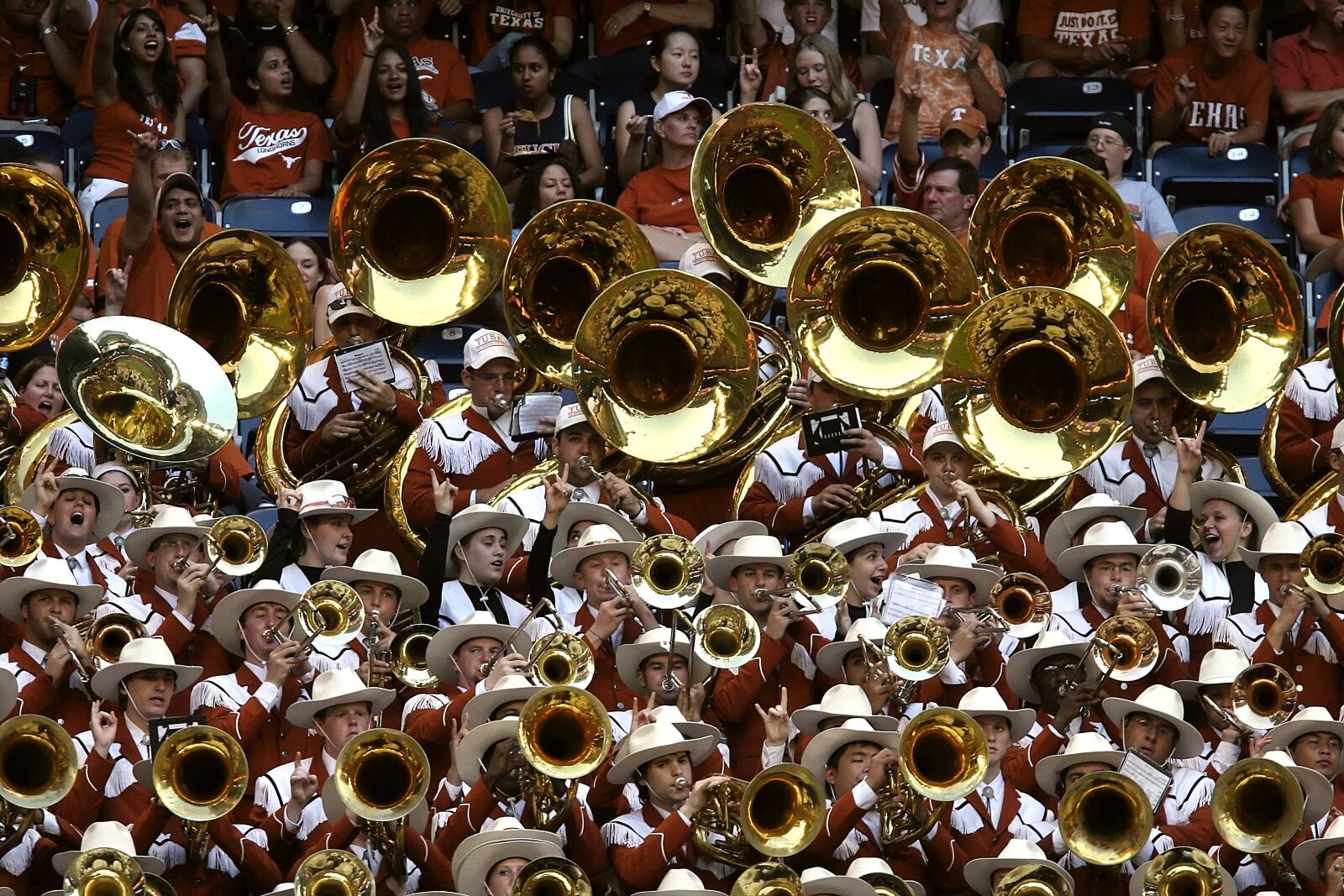Canon EOS 20D sample photo. Band, brass band, college photography