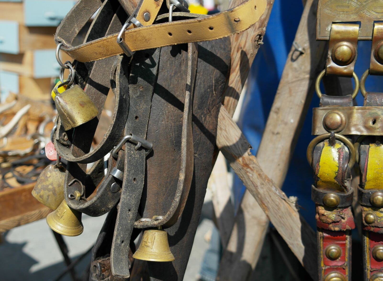 Samsung NX20 sample photo. Harness for horses, belts photography