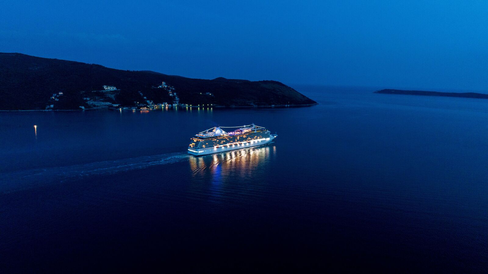 DJI FC6310 sample photo. Bokakotorska, bay, herceg novi photography