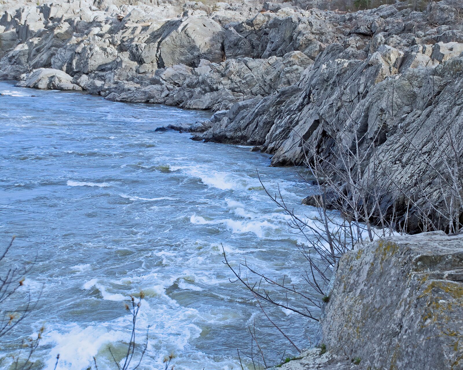 Nikon D80 sample photo. Potomac, river, rapids photography