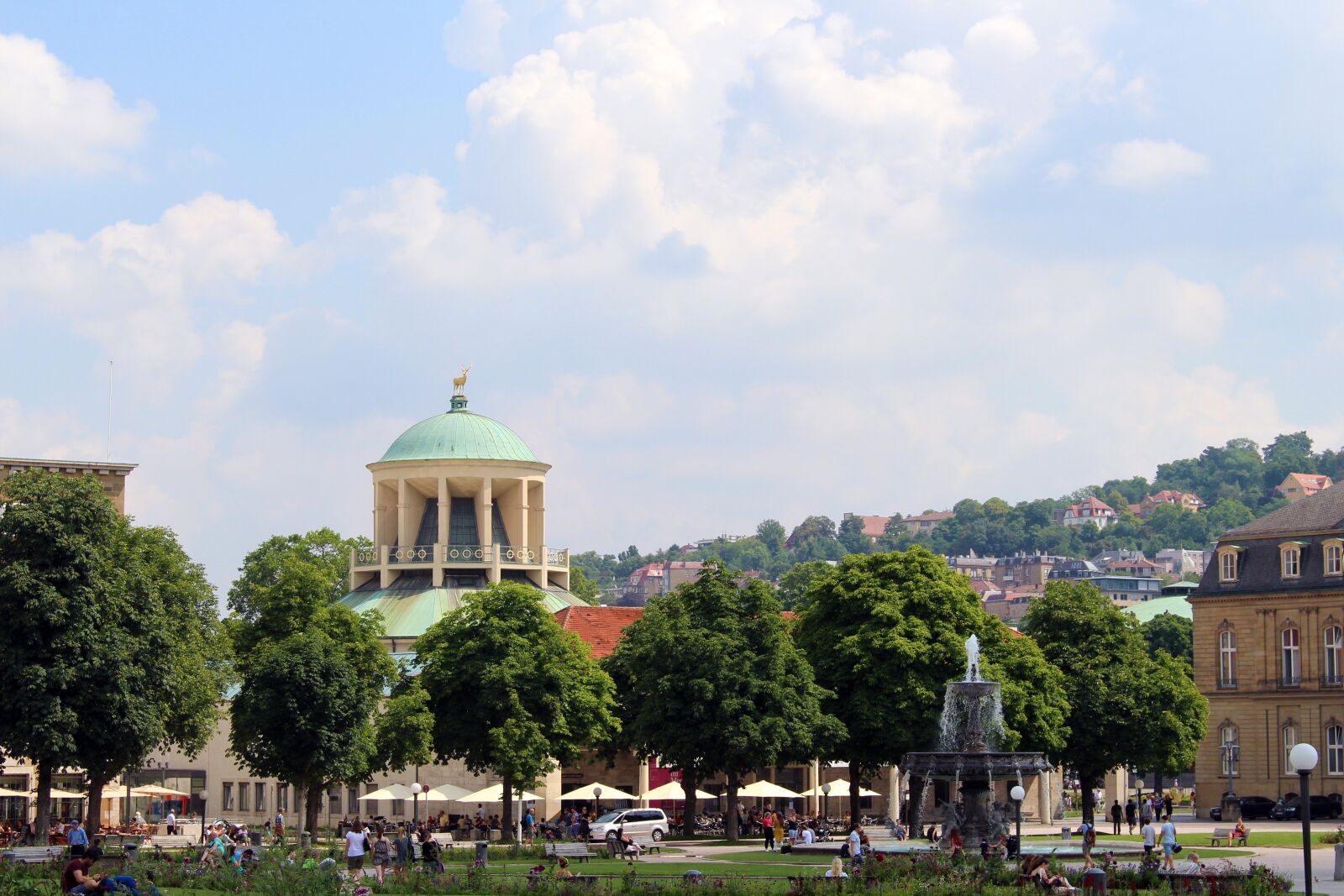 Canon EOS 700D (EOS Rebel T5i / EOS Kiss X7i) sample photo. Stuttgart, germany, schlossplatzfest photography