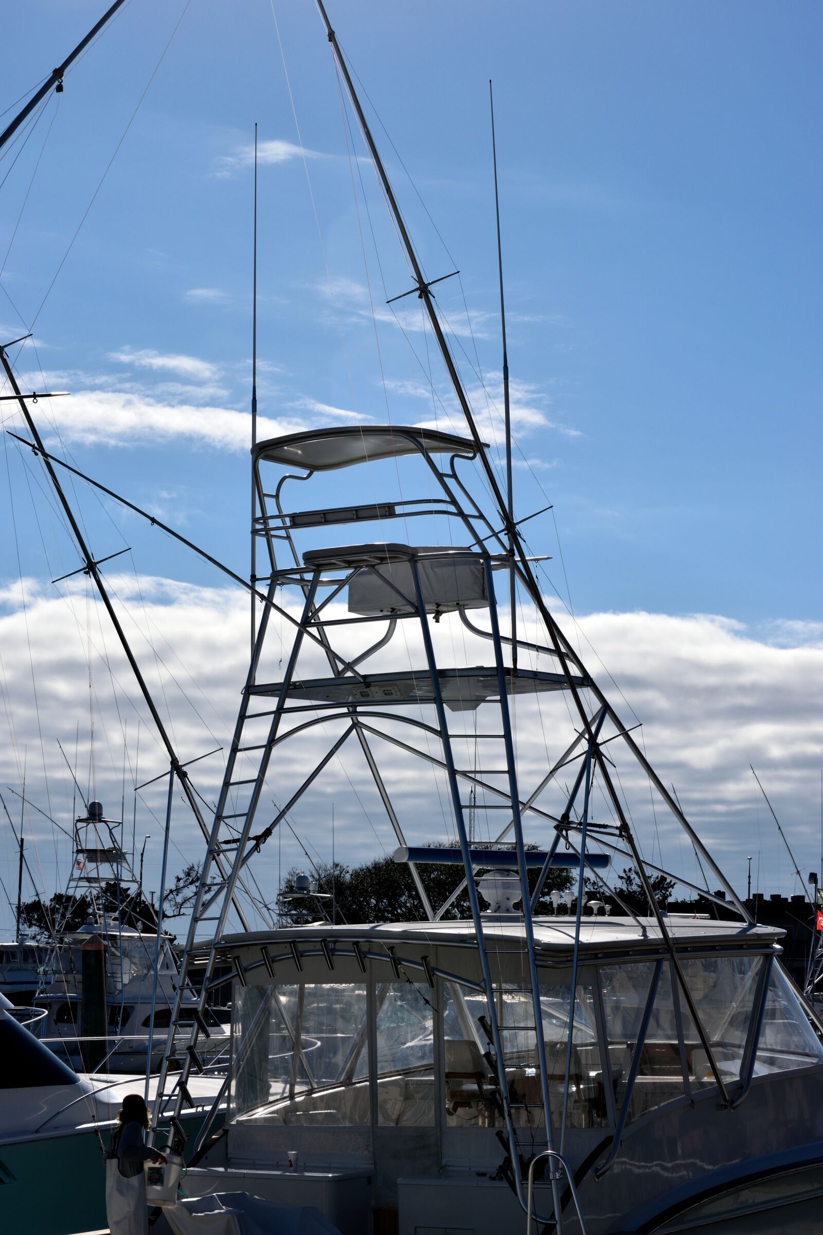 Nikon D3300 sample photo. Charter boat, flying bridge photography