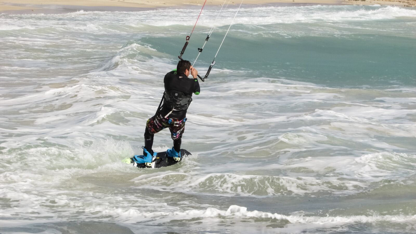 Canon PowerShot SX400 IS sample photo. Kite surfing, sport, surfing photography