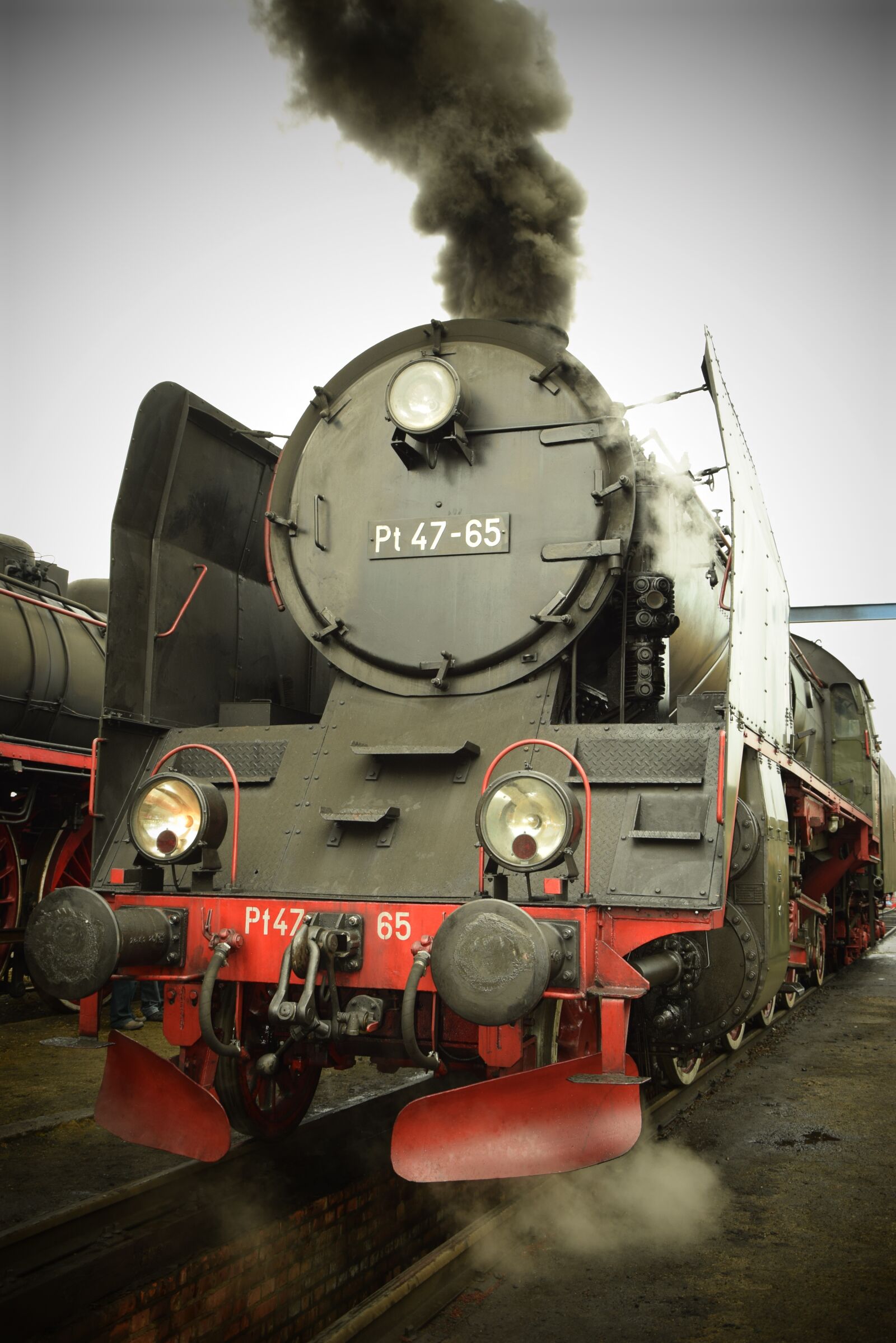 Nikon D3300 sample photo. Vehicles, steam locomotive, historic photography