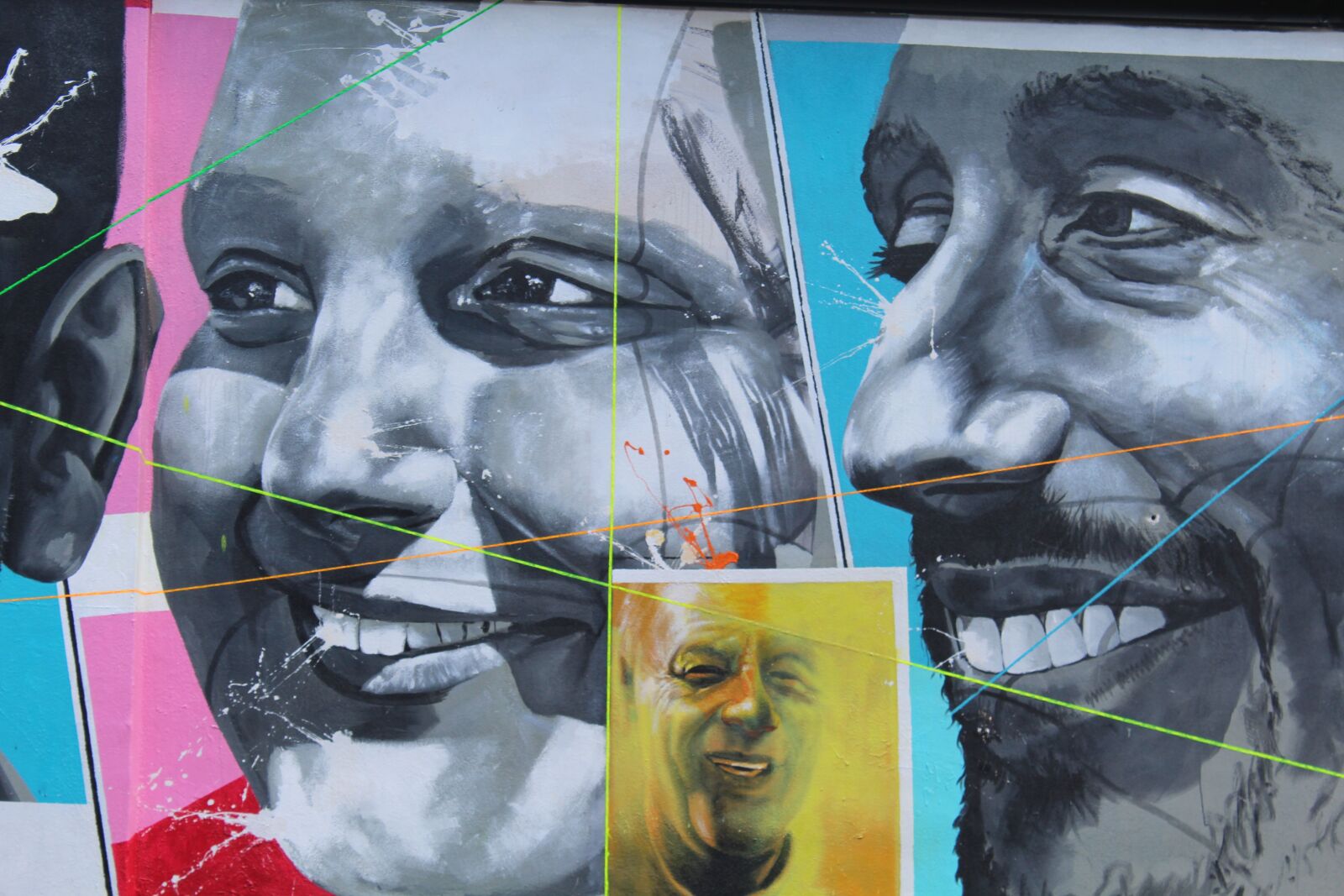 Canon EOS 1200D (EOS Rebel T5 / EOS Kiss X70 / EOS Hi) sample photo. Murals, lecco, faces photography