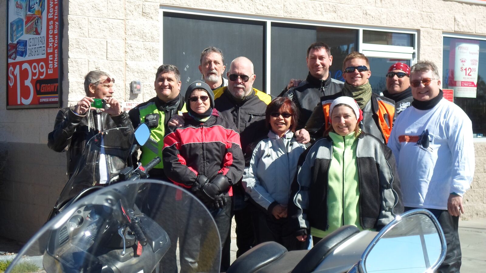 Samsung ST66 / ST68 sample photo. Group, photo, motorcycle photography