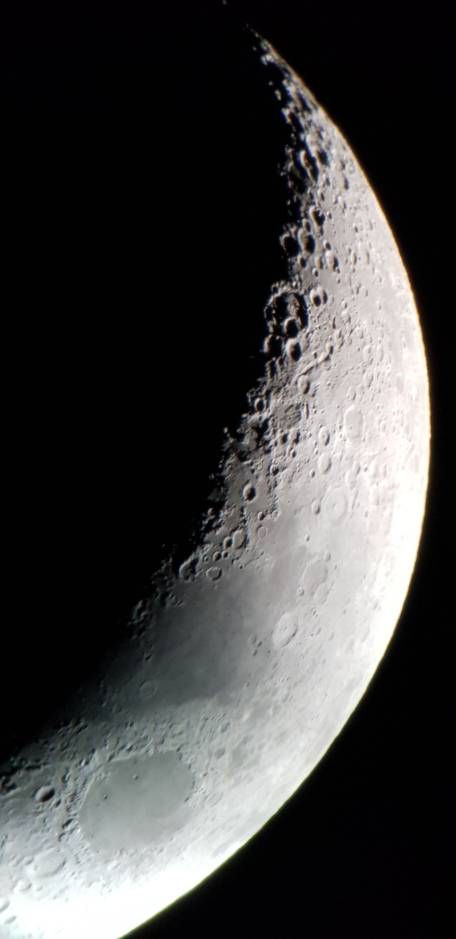 Samsung Galaxy S8 sample photo. Moon, star, astronomy photography