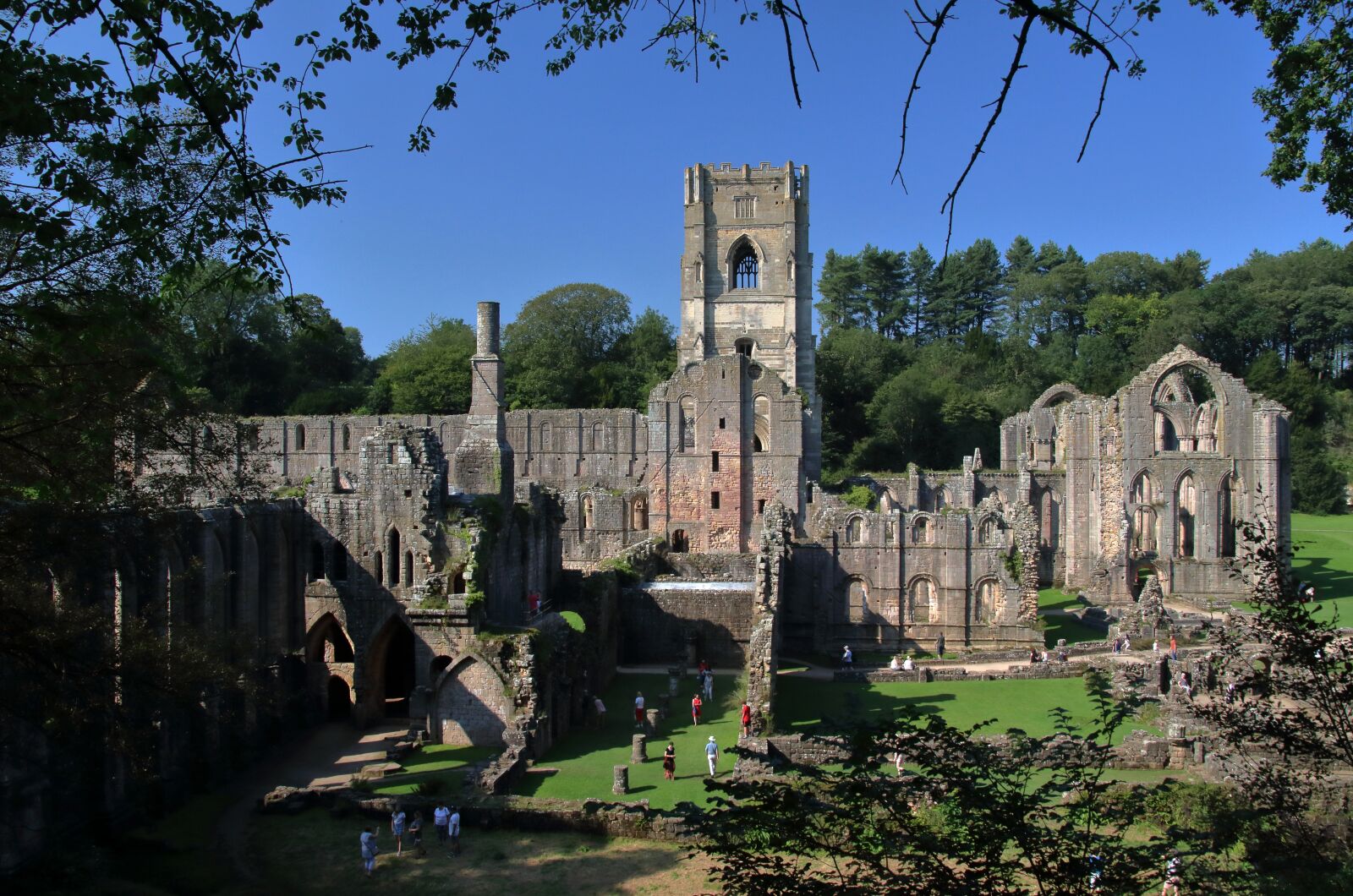Canon EOS 80D sample photo. Fountains abbey, national trust photography